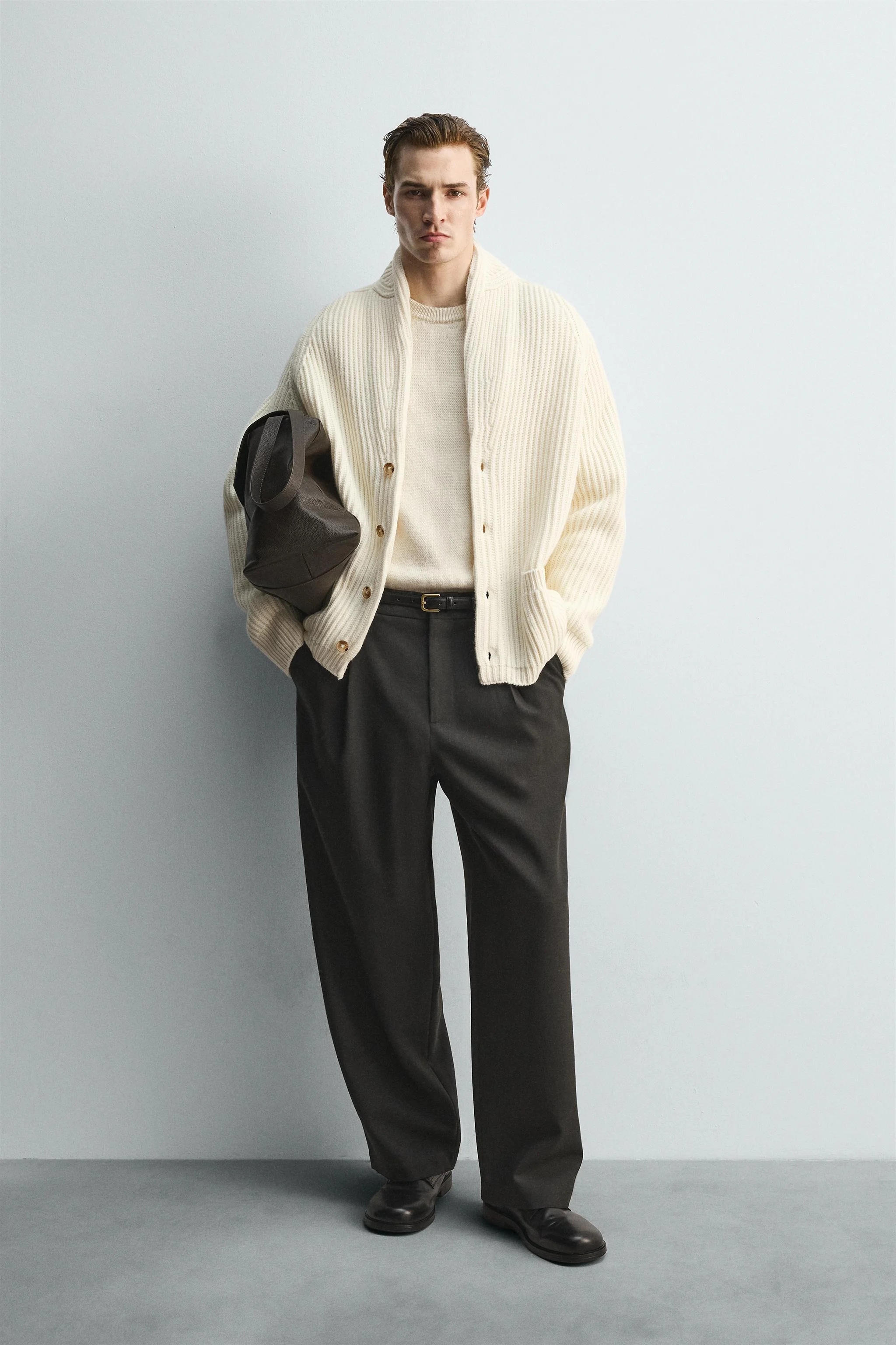 ژاکت بافت دار نسخه محدود