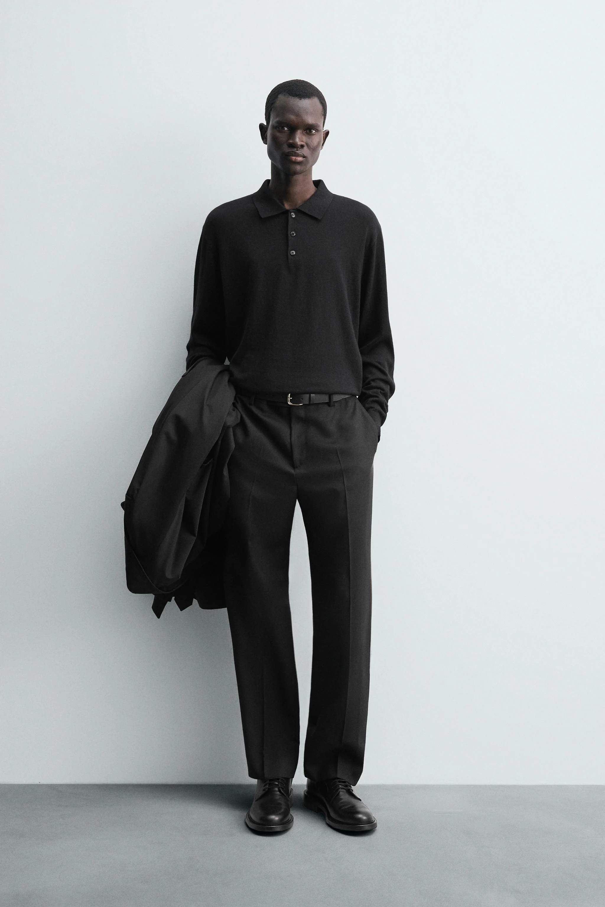 پولوشرت بافتنی نخی-پشمی