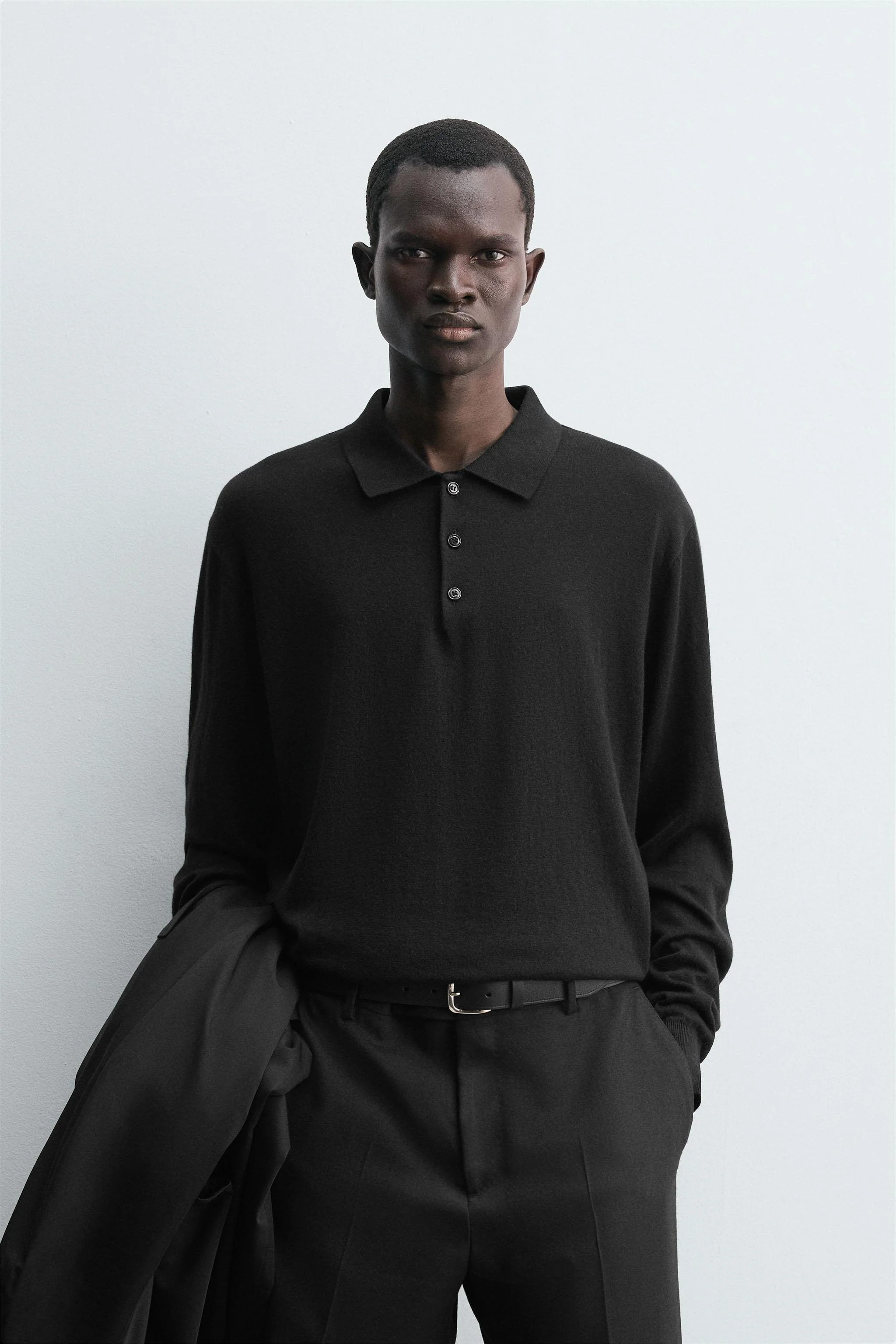 پولوشرت بافتنی نخی-پشمی