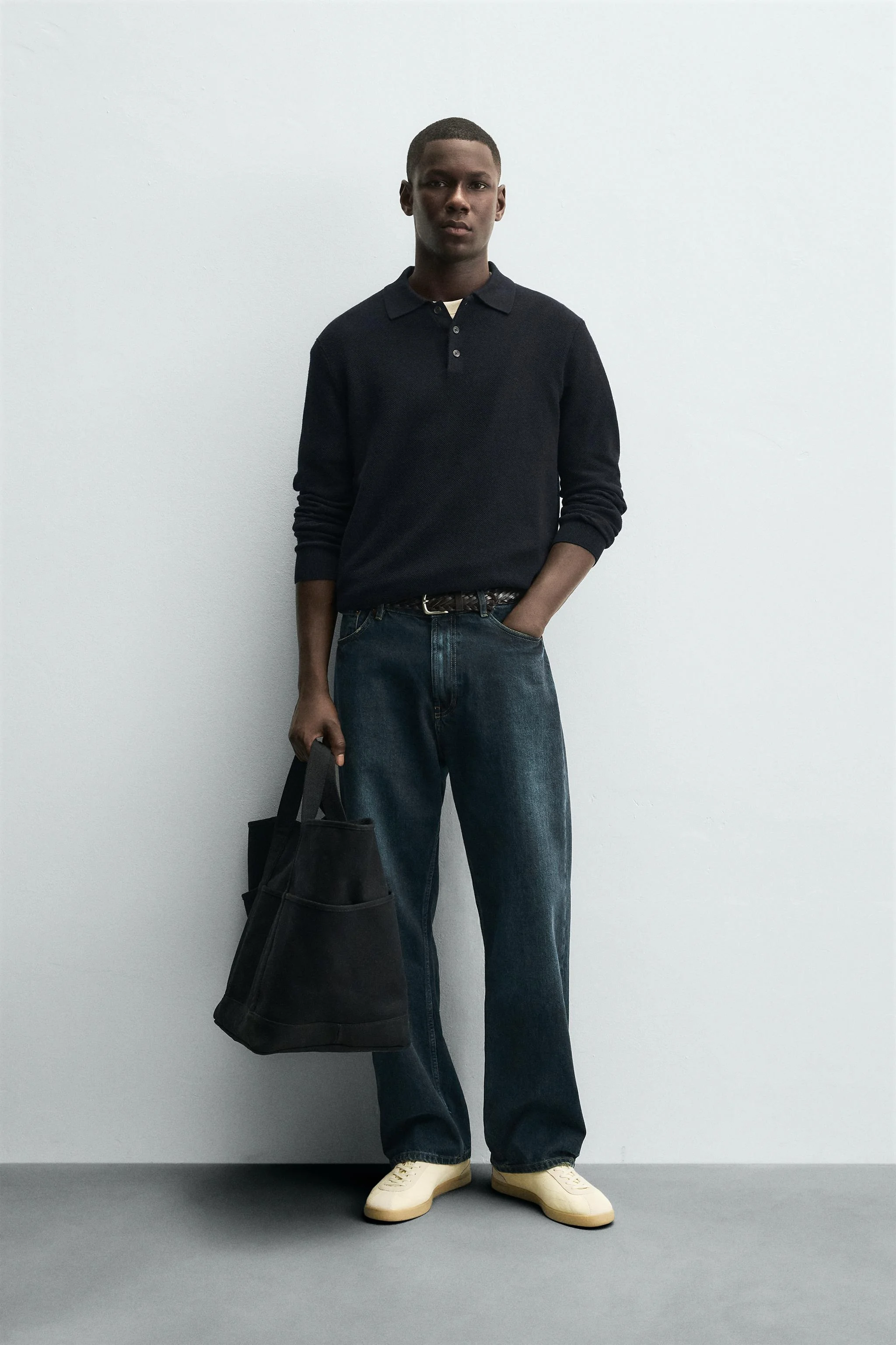 پولوشرت بافتنی پنبه/لیوسل