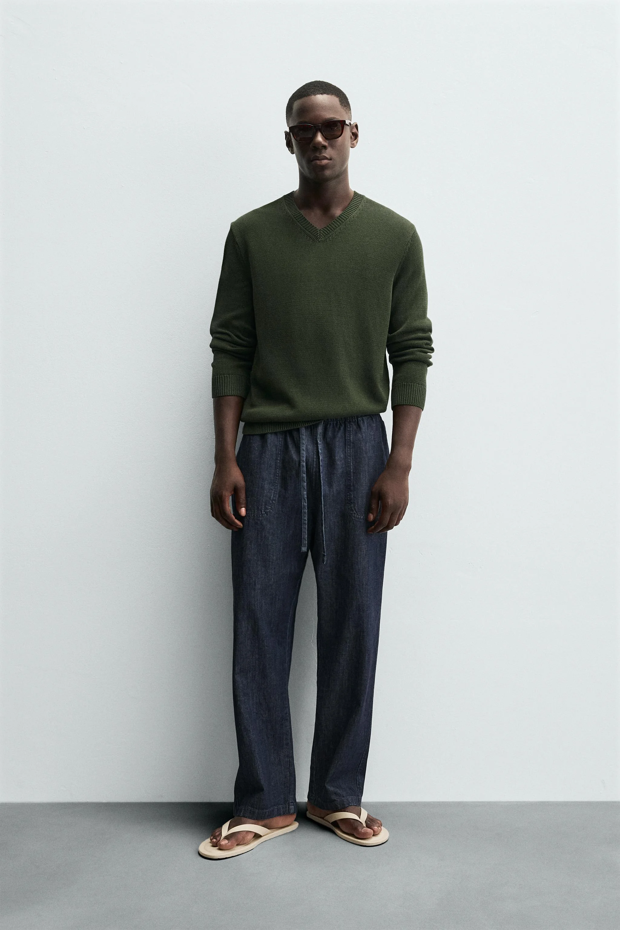 پلیور نخی یقه هفت