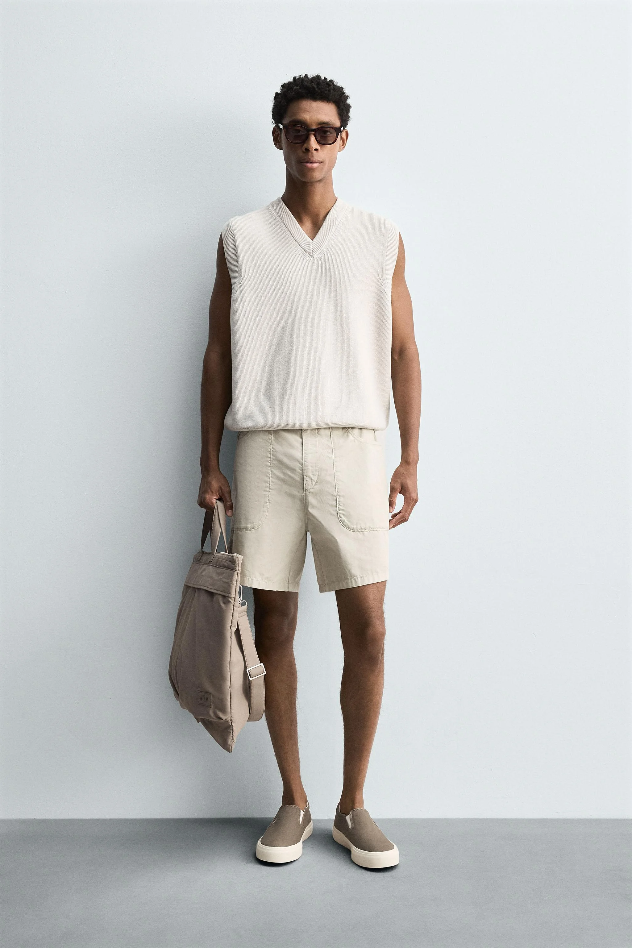 جلیقه بافتنی نخی