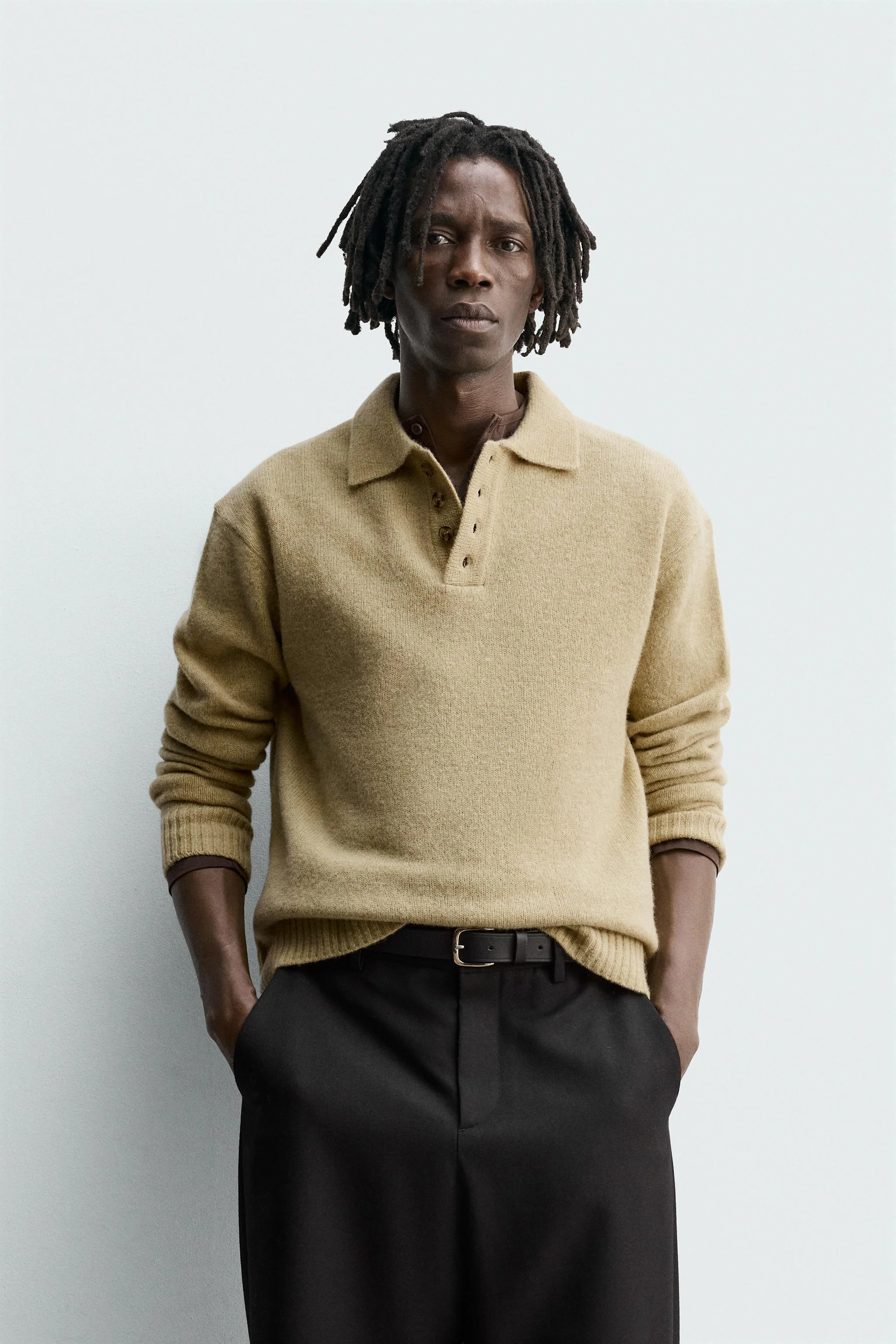 پولوشرت بافتنی پشمی