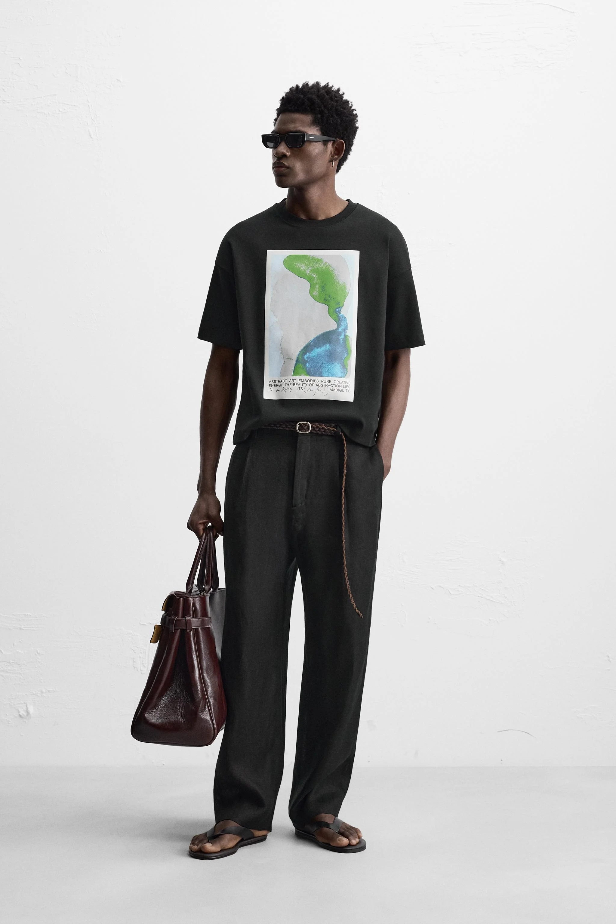 سویشرت با طرح آبرنگی