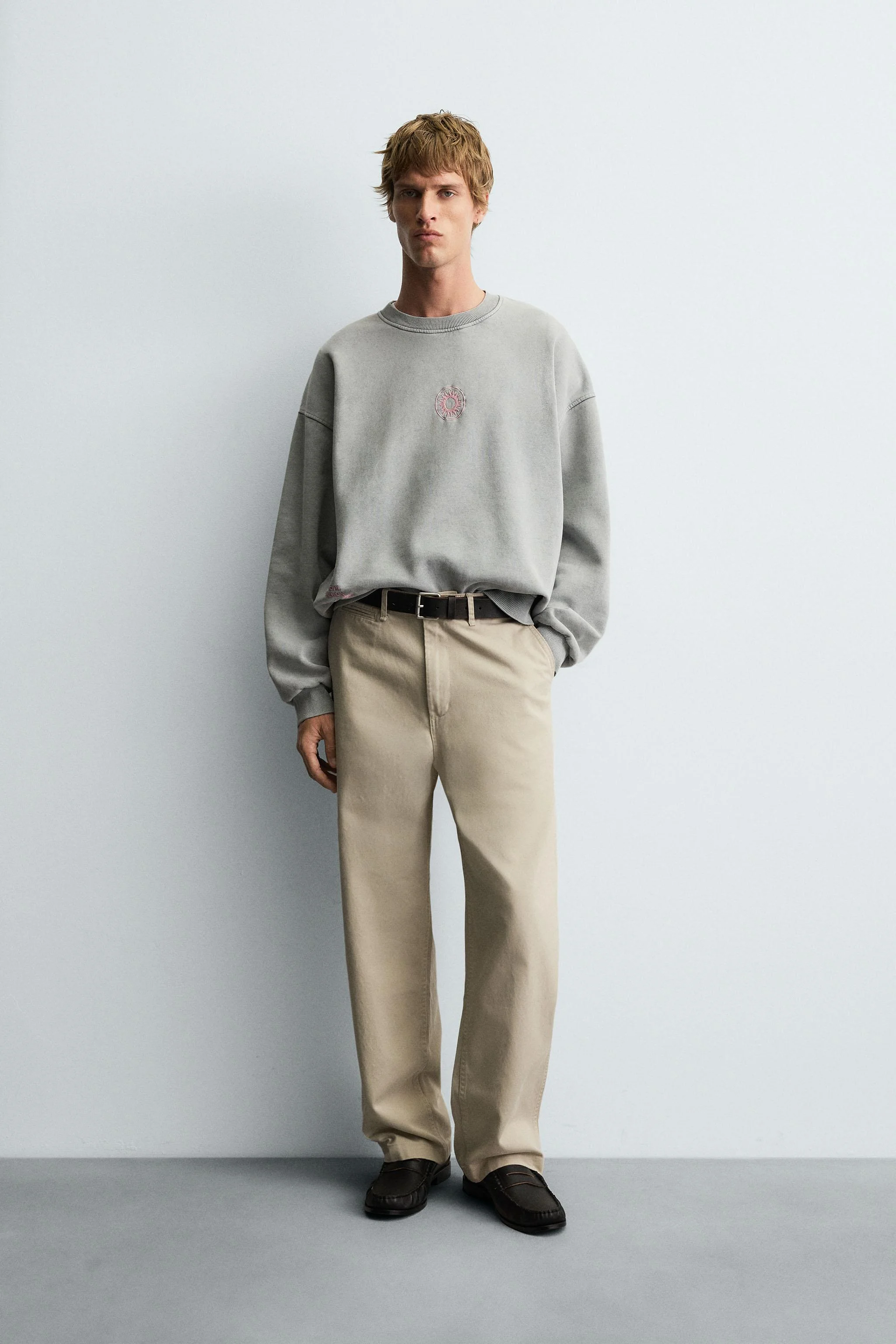 سویشرت طرح دار ترکیبی