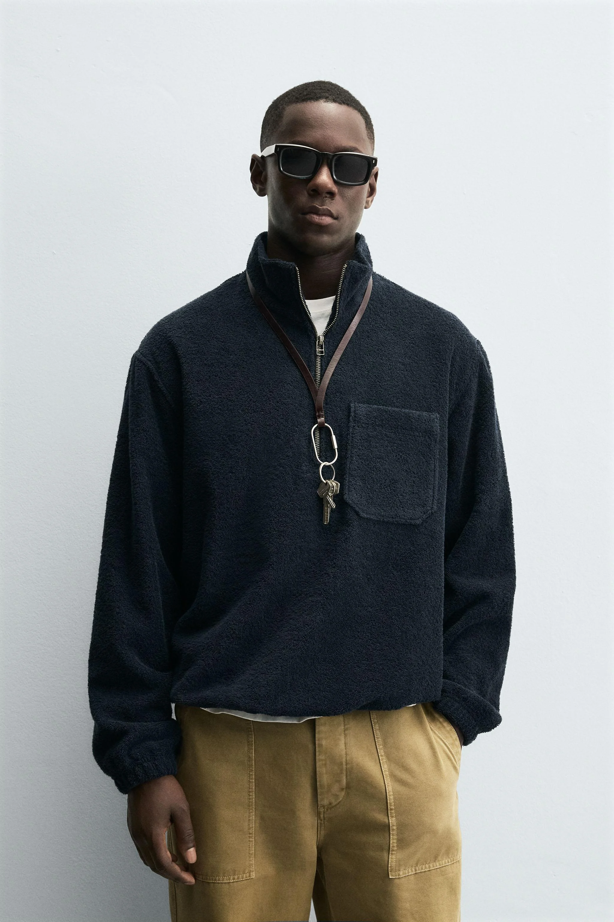 ژاکت جیب پاکتی با بافت ژاکت جیب پاکتی با بافت