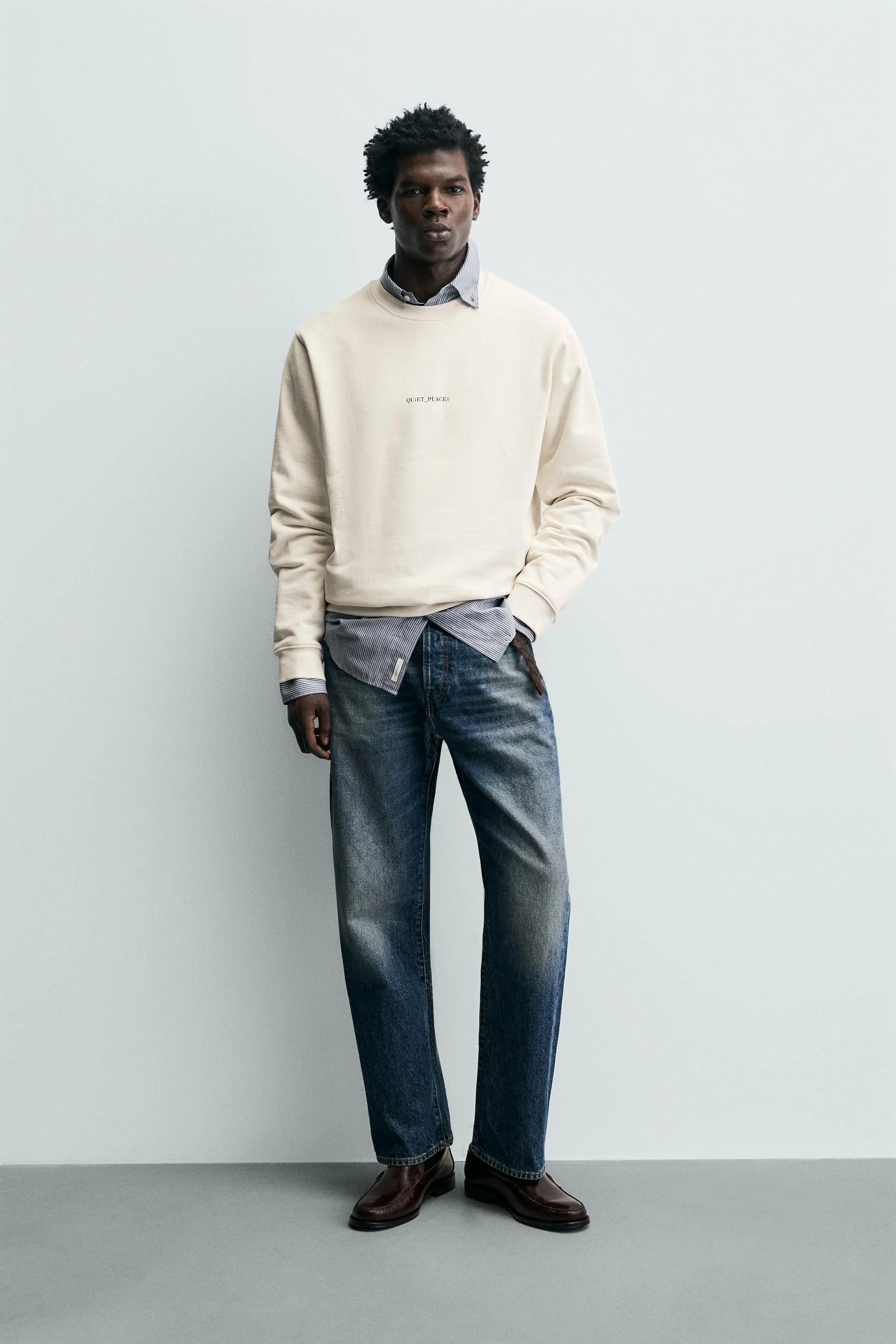 سویشرت یقه گرد با طرح چاپی سویشرت یقه گرد با طرح چاپی