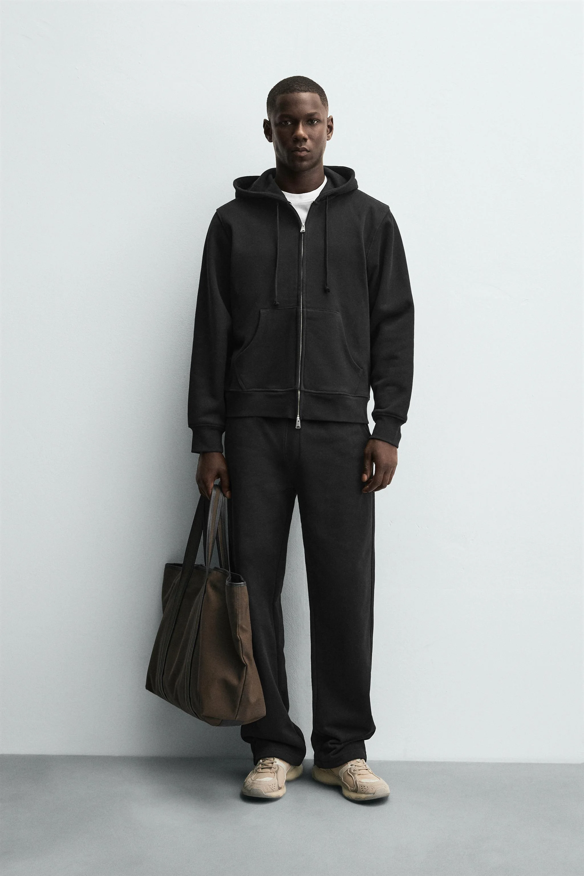 هودی زیپ‌دار سنگین وزن