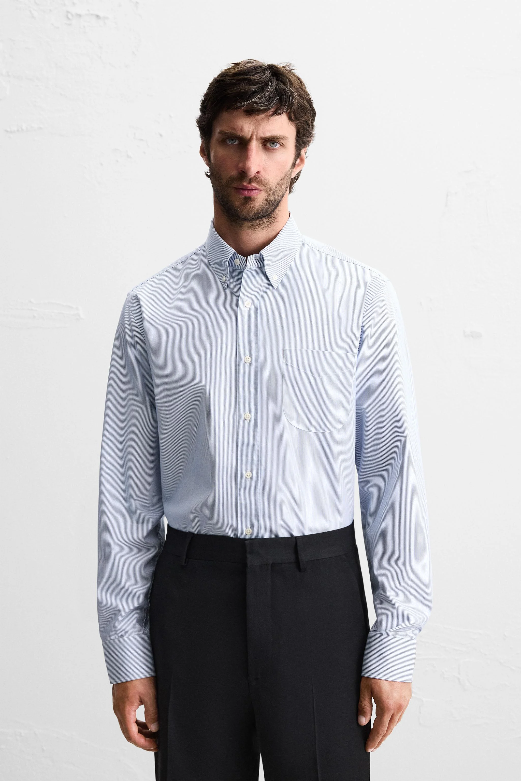 پیراهن بافت راه راه