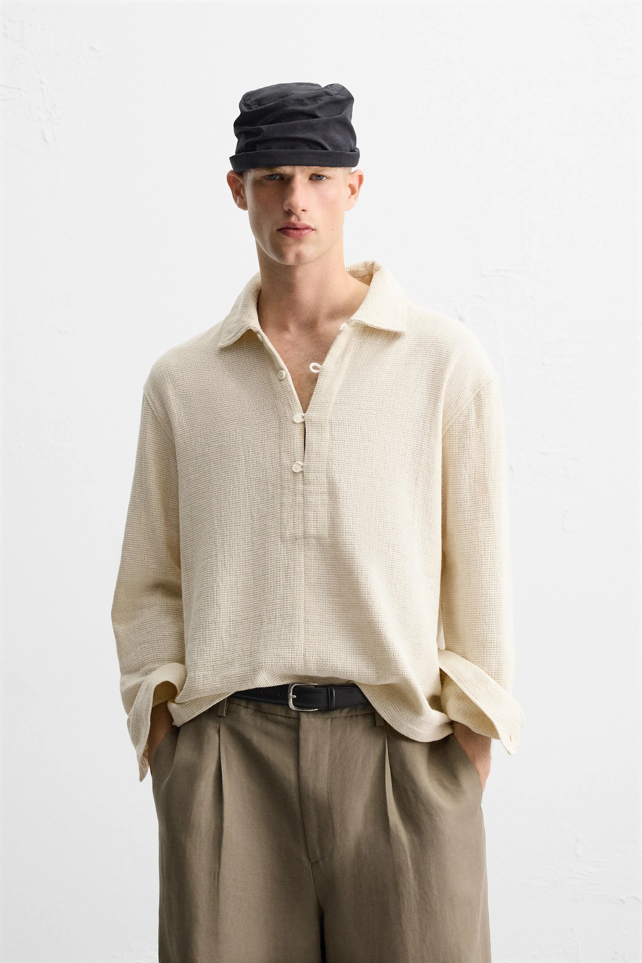 پولوشرت بافت دار پولوشرت بافت دار