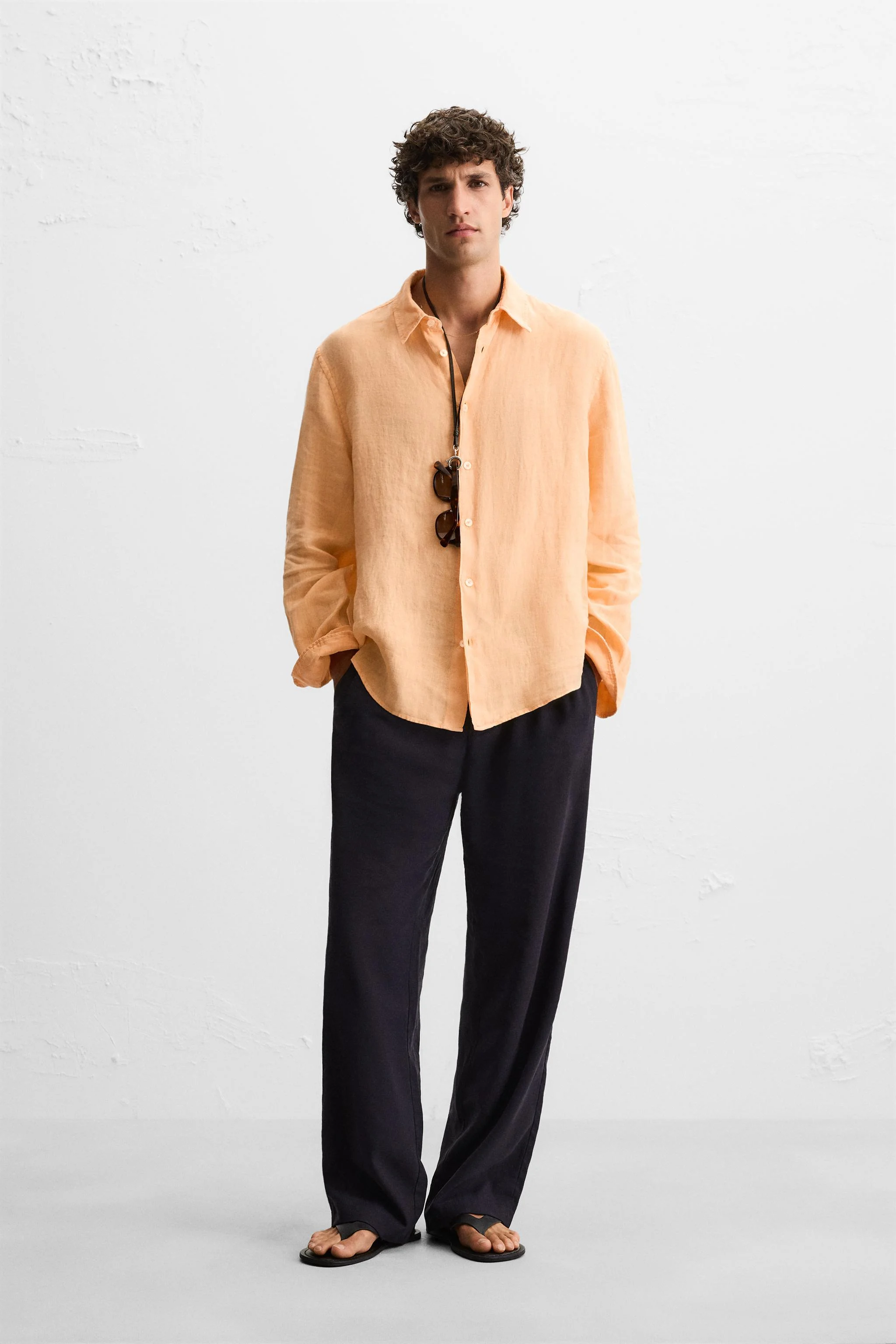 پیراهن ۱۰۰٪ لینن پیراهن ۱۰۰٪ لینن