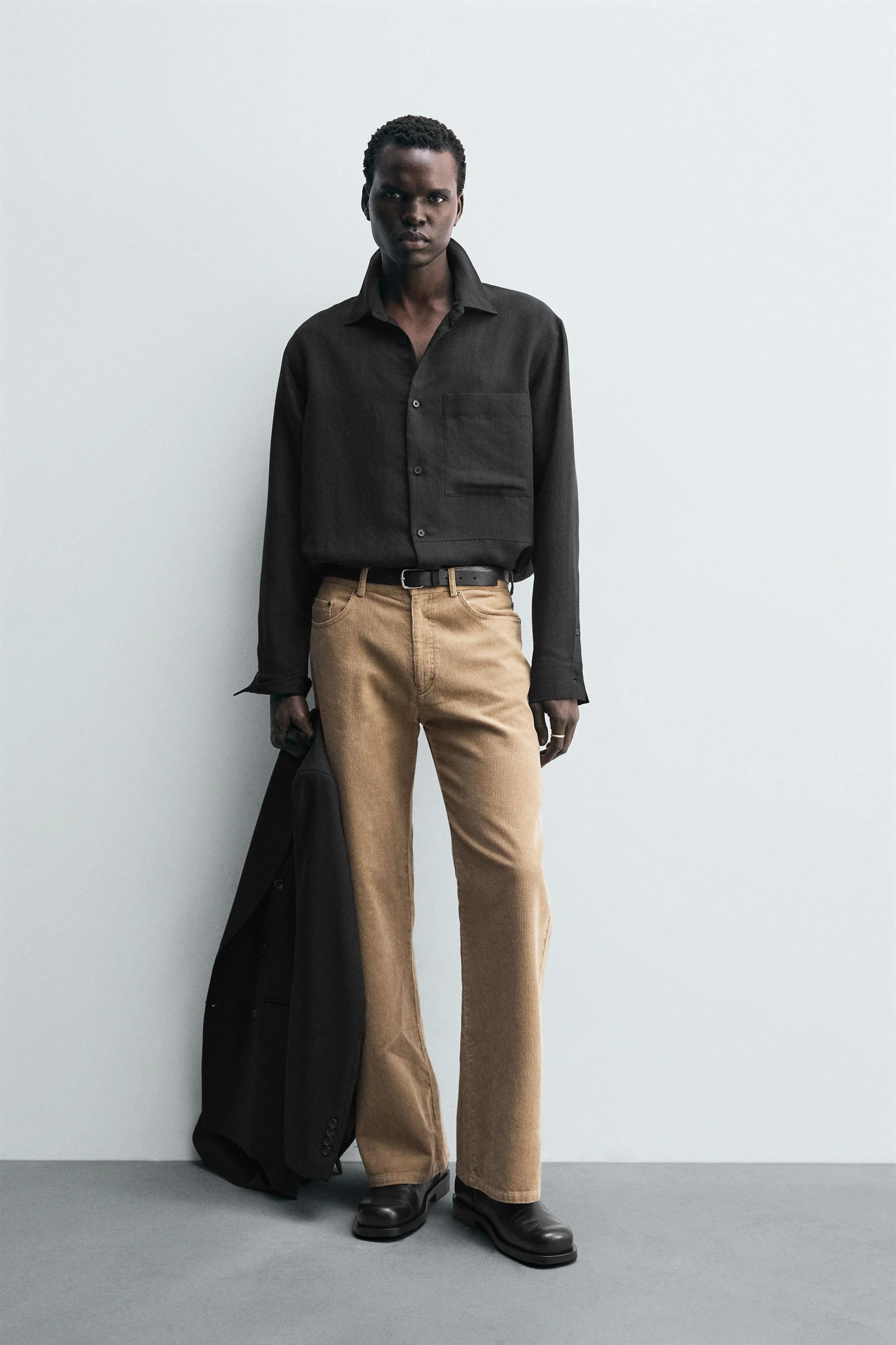 پیراهن راه راه روان