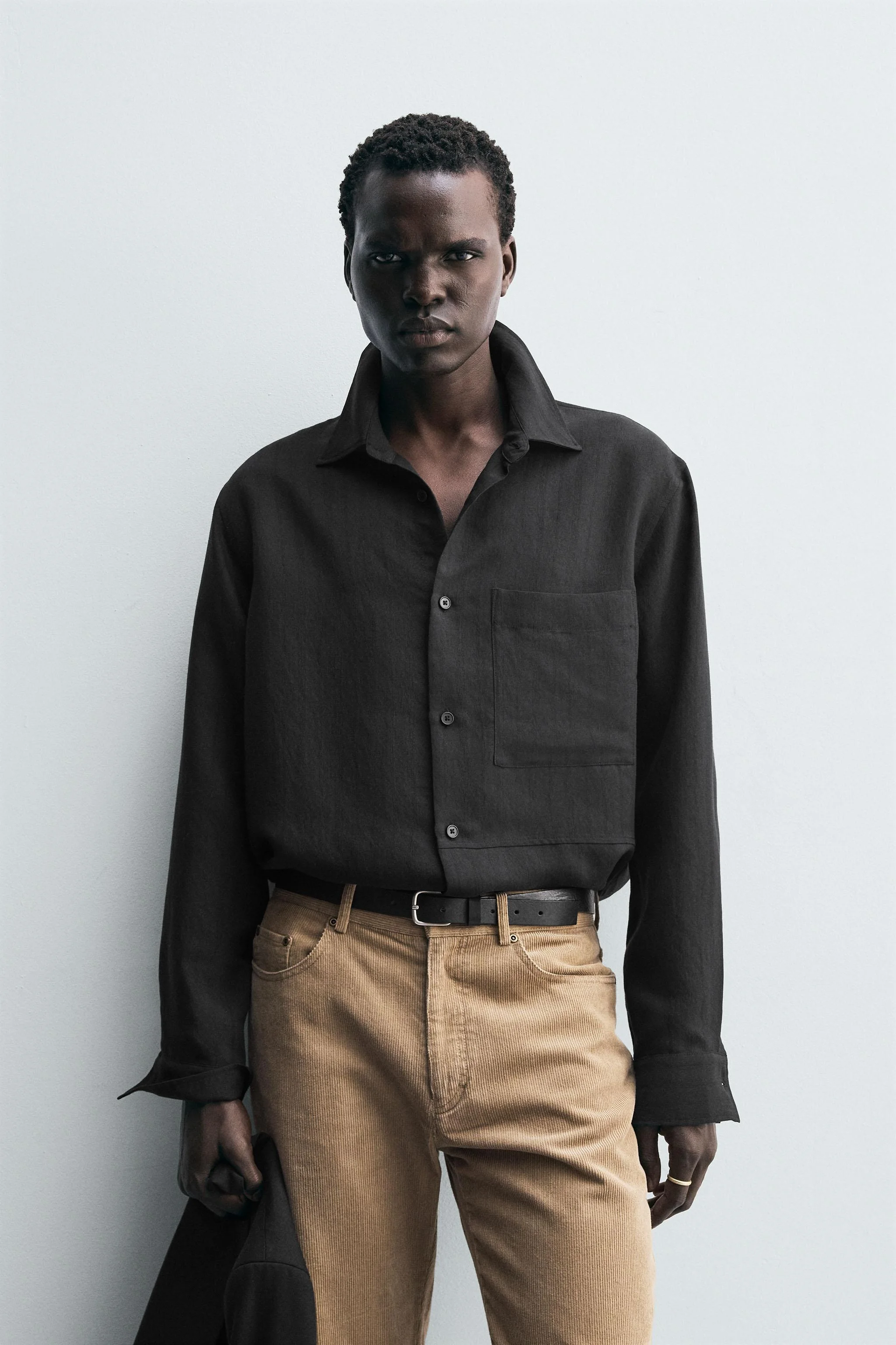 پیراهن راه راه روان