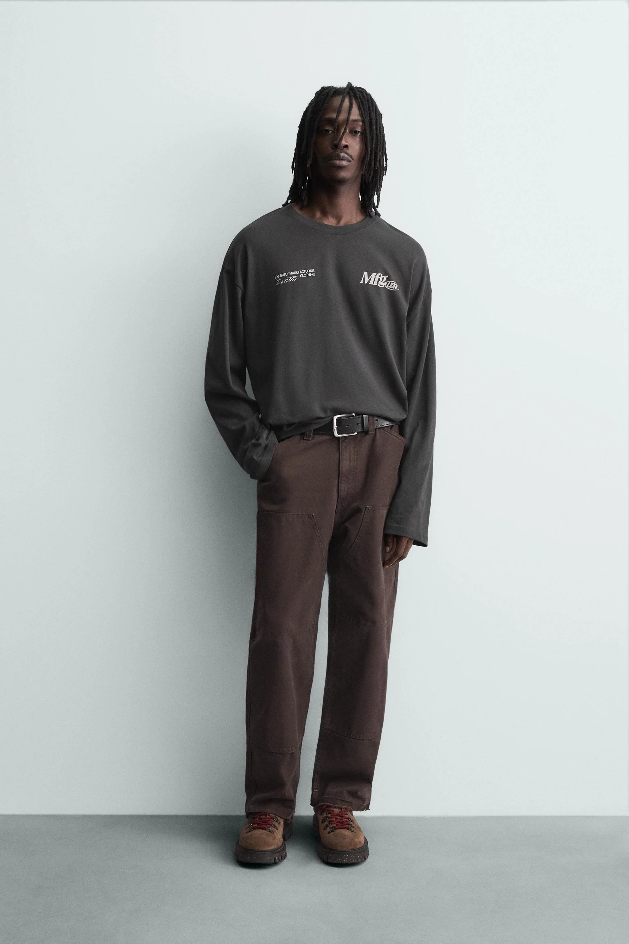 تی شرت با طرح نوشته