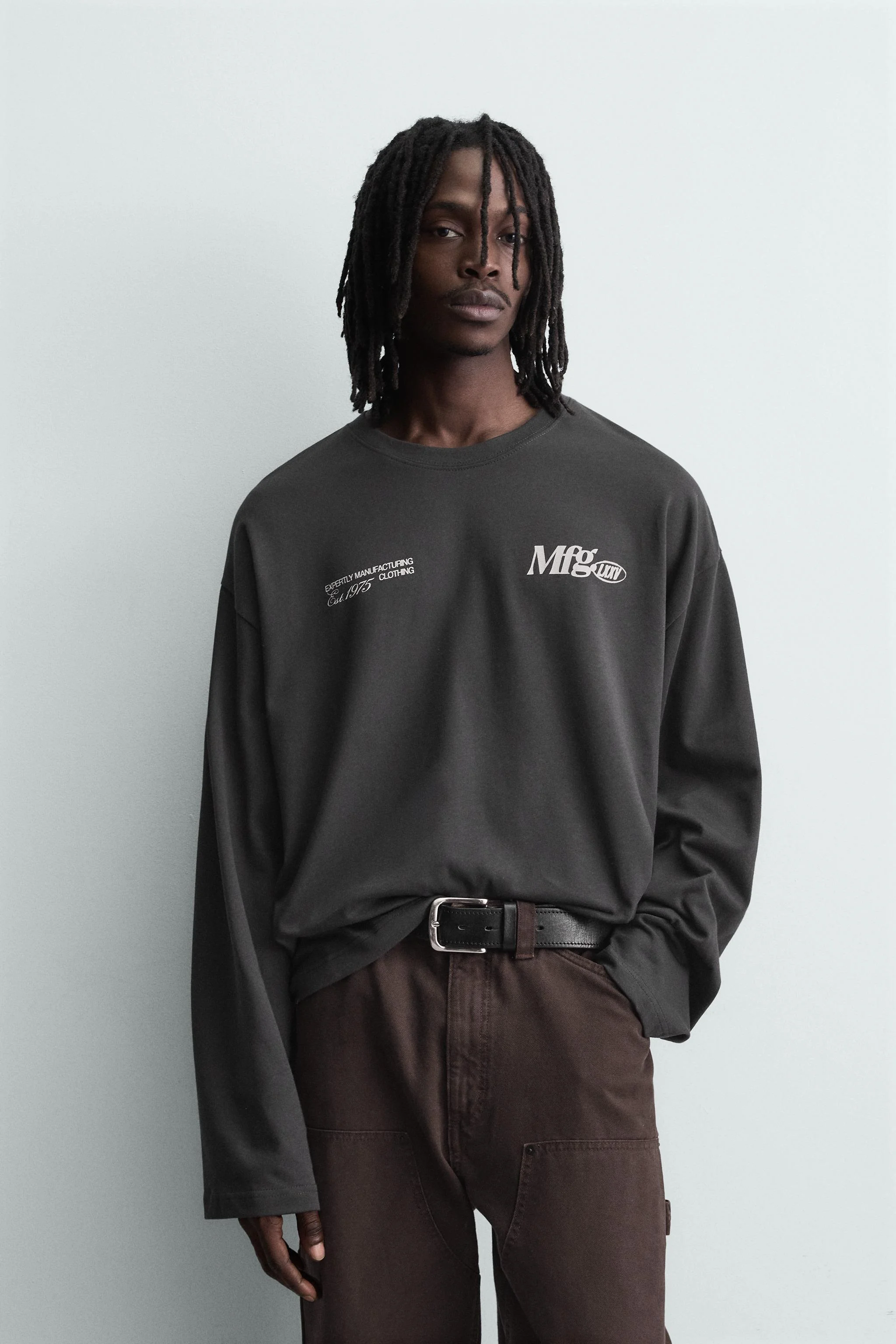 تی شرت با طرح نوشته