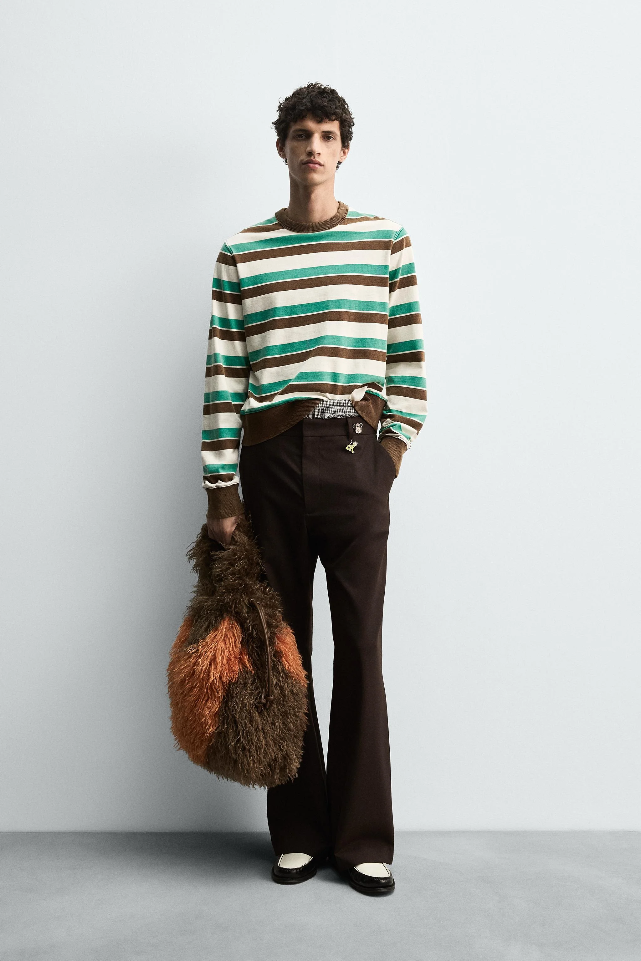 تی شرت راه راه هری لمبرت برای زارا ایکس دیزنی