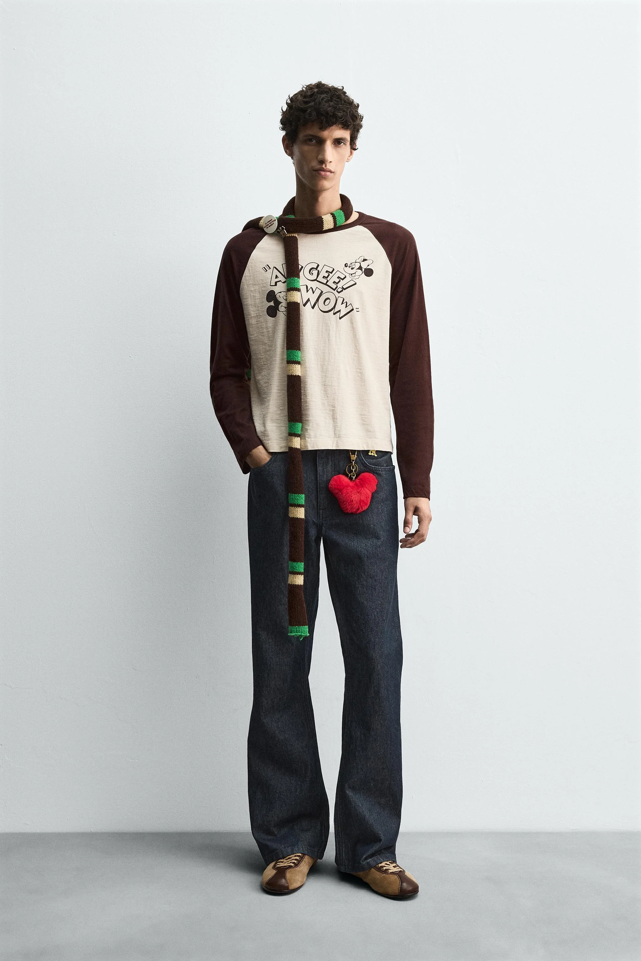 تی شرت گرافیکی هری لمبرت برای زارا ایکس دیزنی