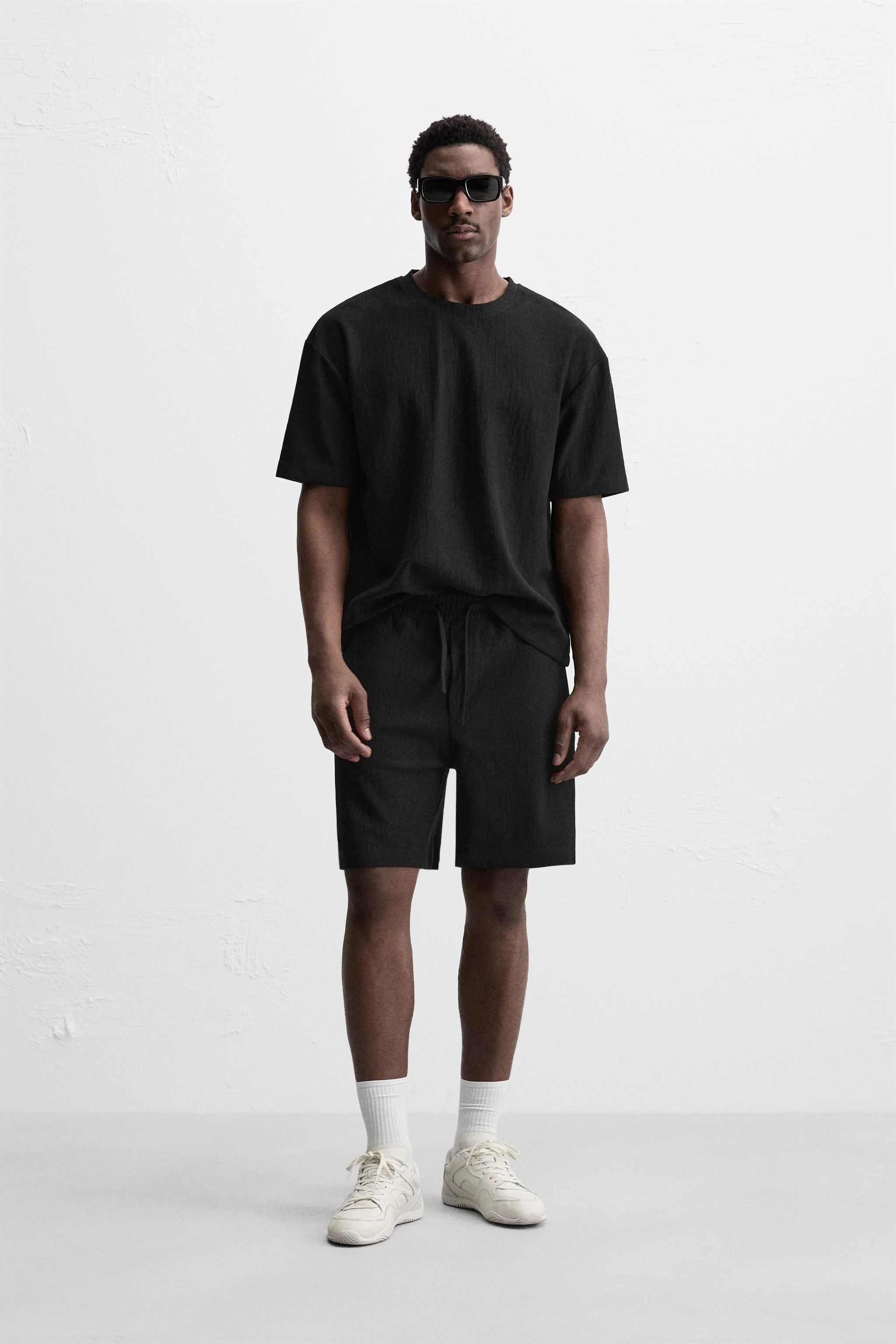 تی شرت با بافت و تن خور راحت