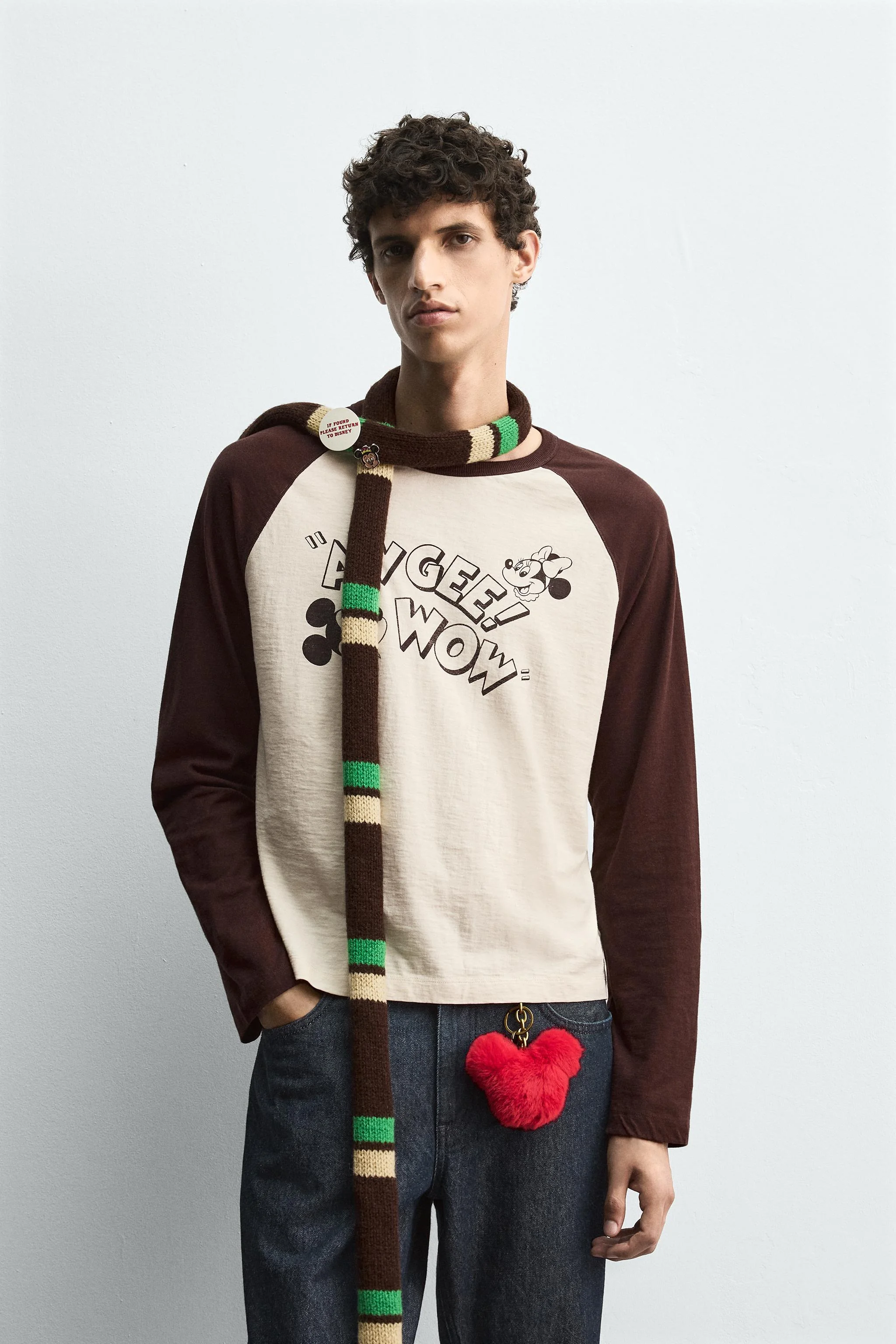 تی شرت گرافیکی هری لمبرت برای زارا ایکس دیزنی