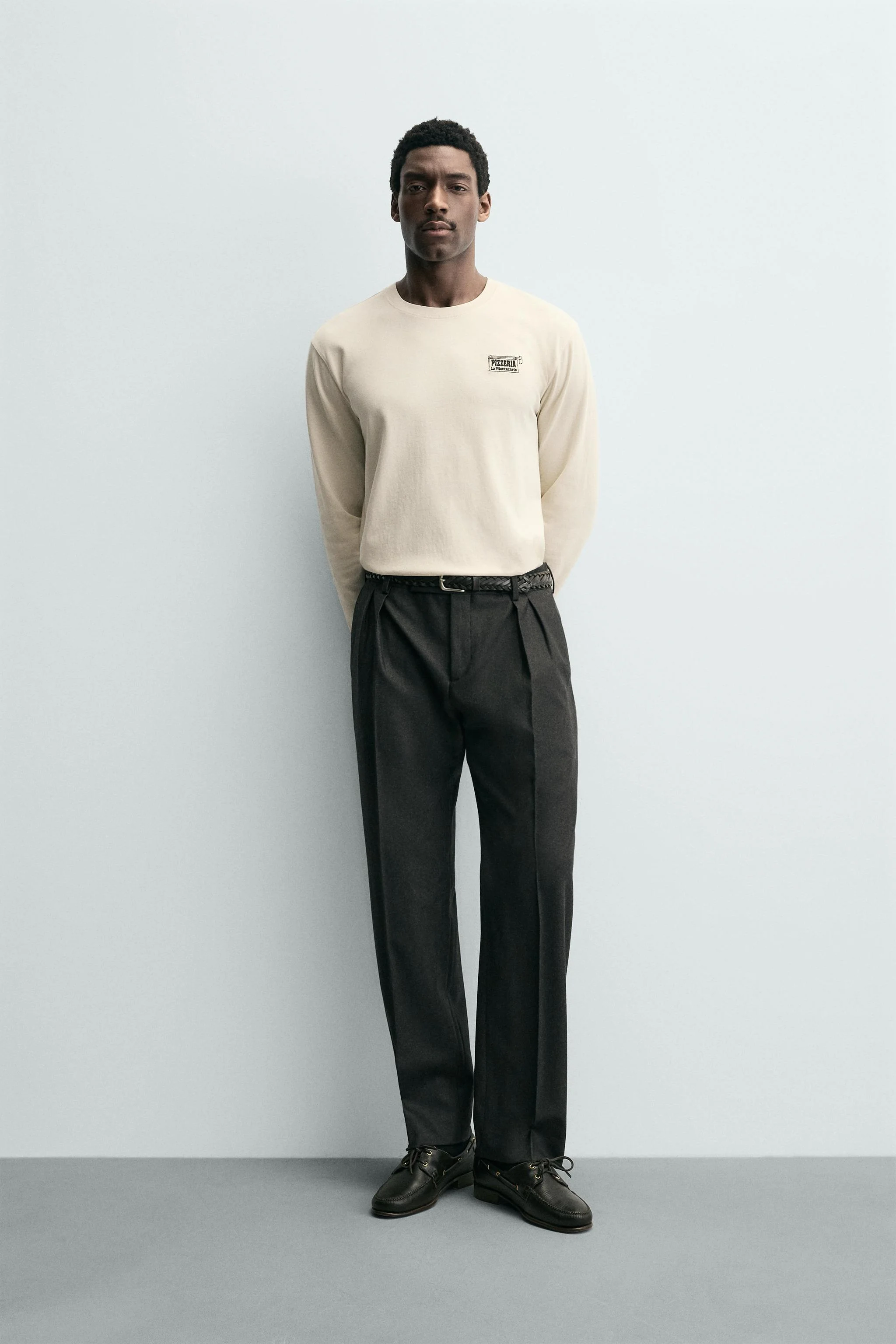 تی شرت طرح چاپی پیتزافروشی مونت کارلو