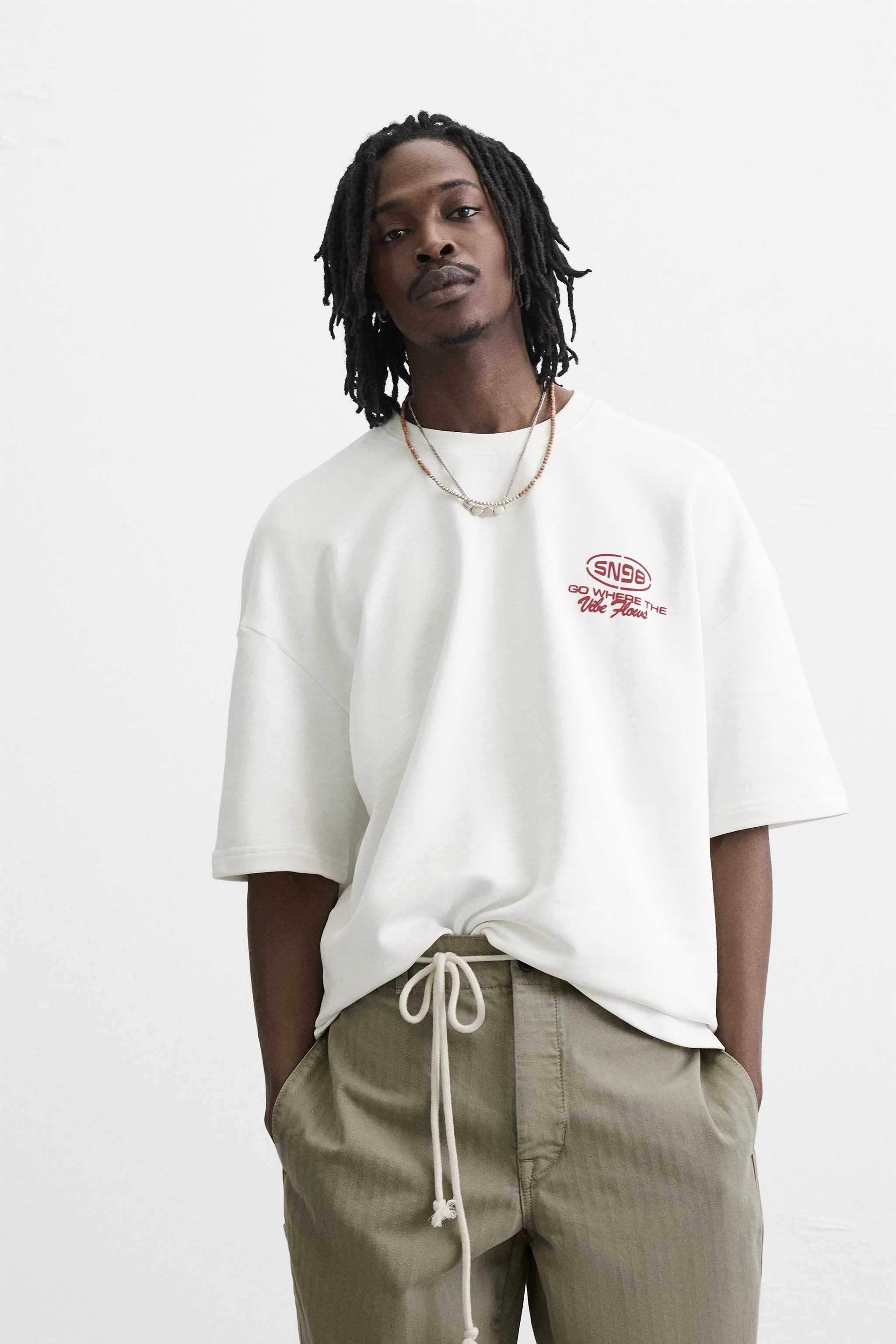 سویشرت طرح چاپی متضاد