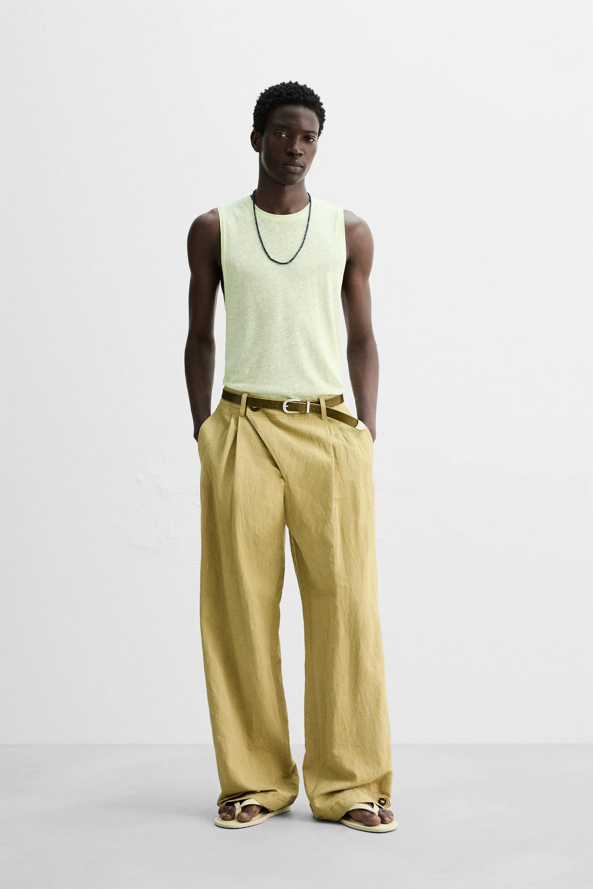 تاپ رکابی ویسکوز-کتان