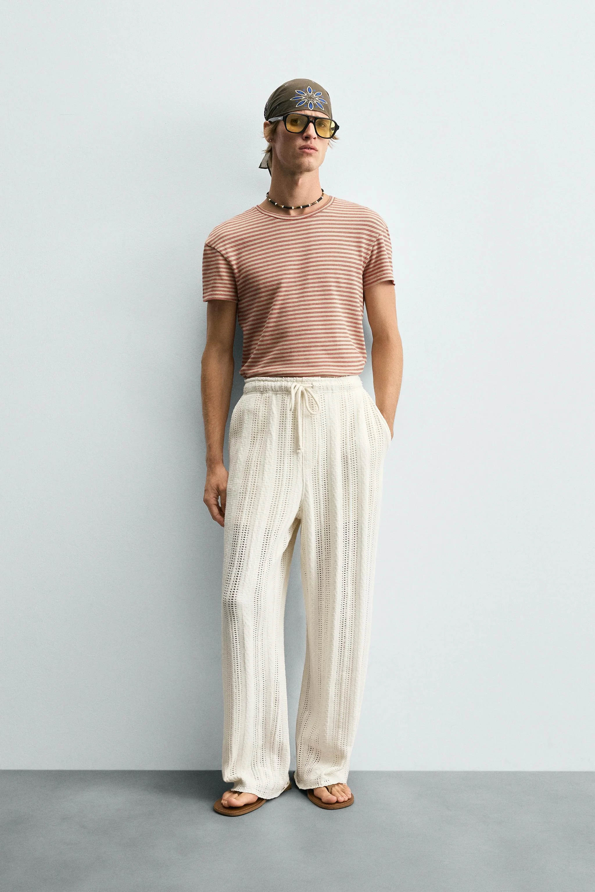 تی شرت ژاکارد راه راه