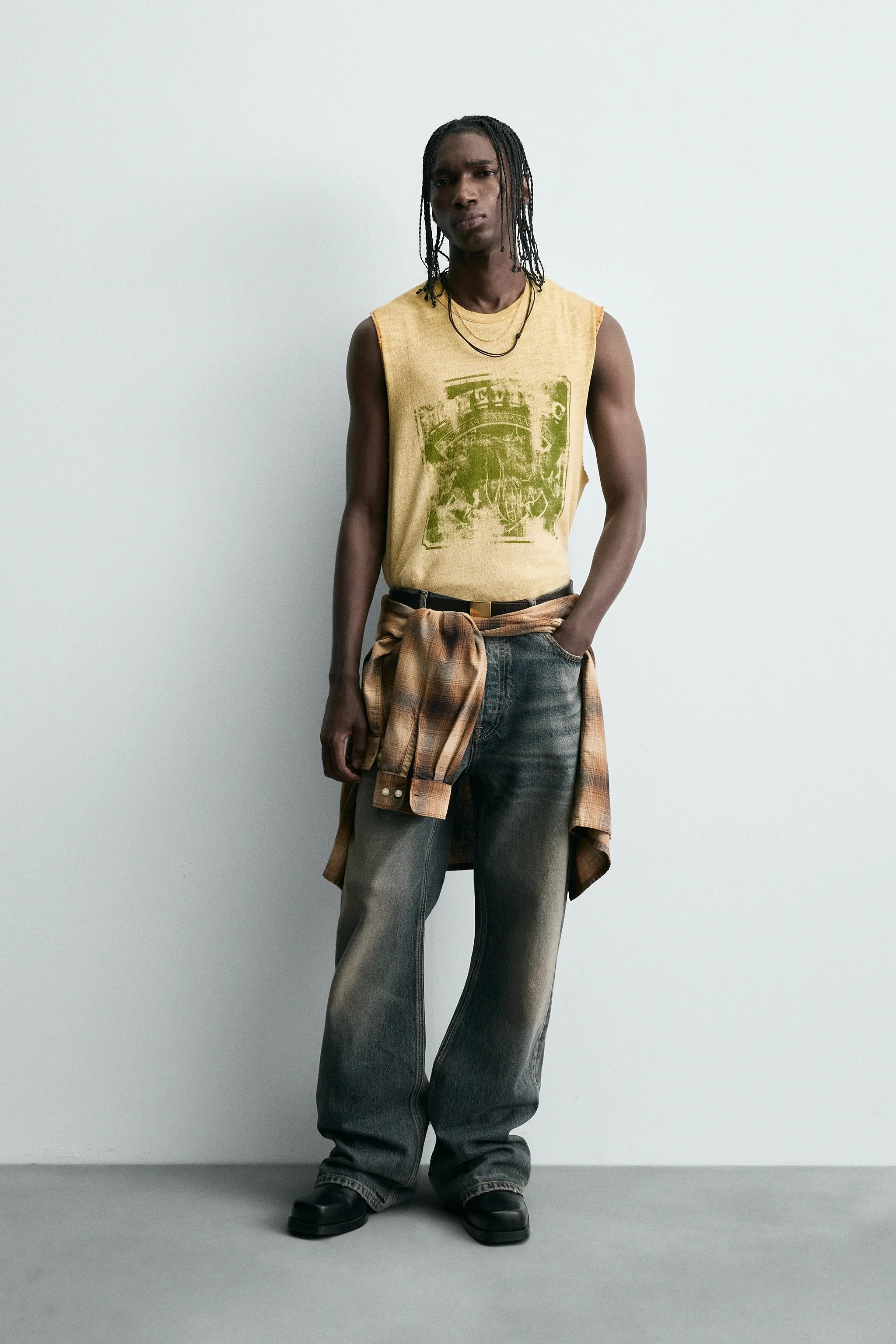 تاپ بافتنی طرح دار