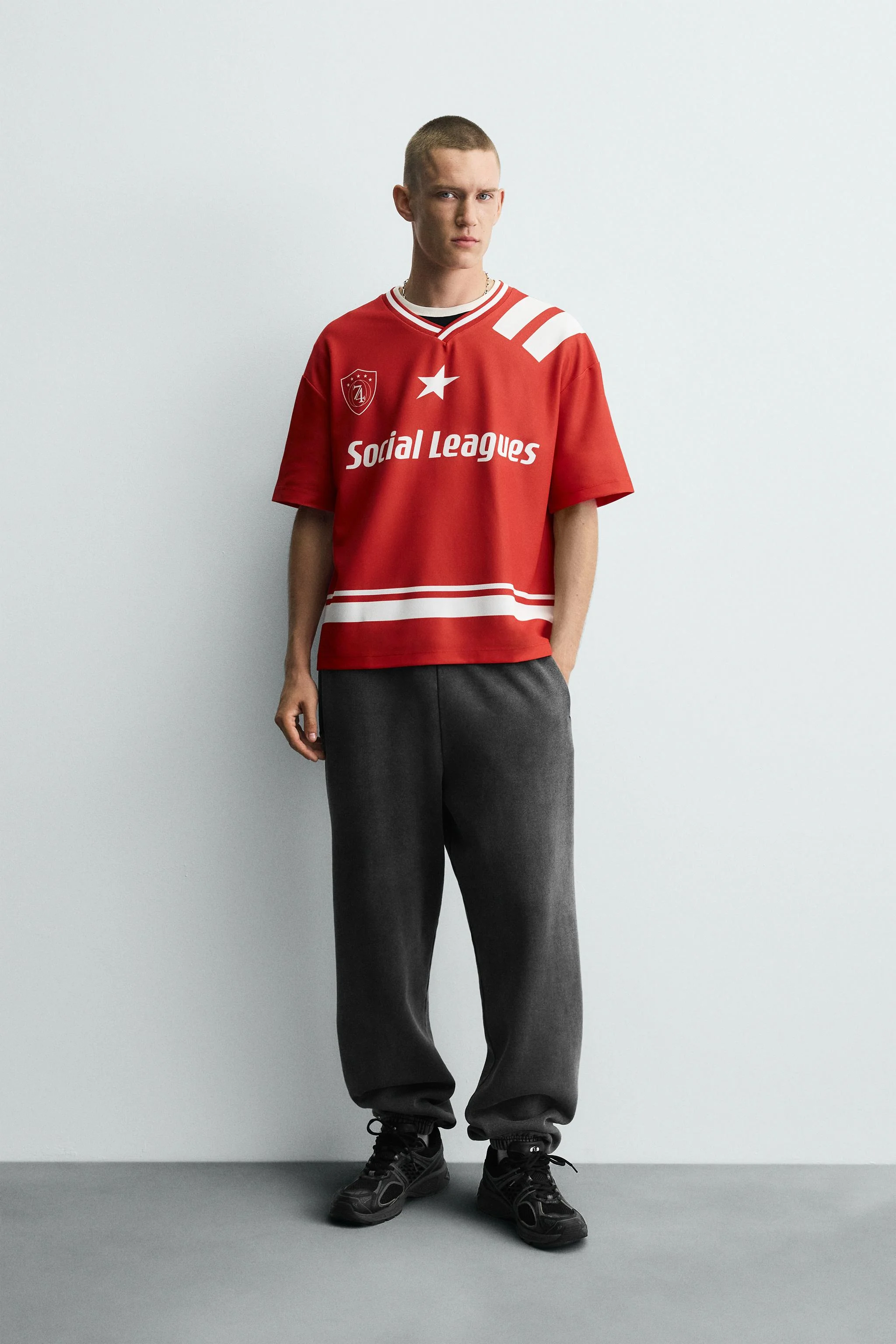 تی‌شرت طرح فوتبال رترو