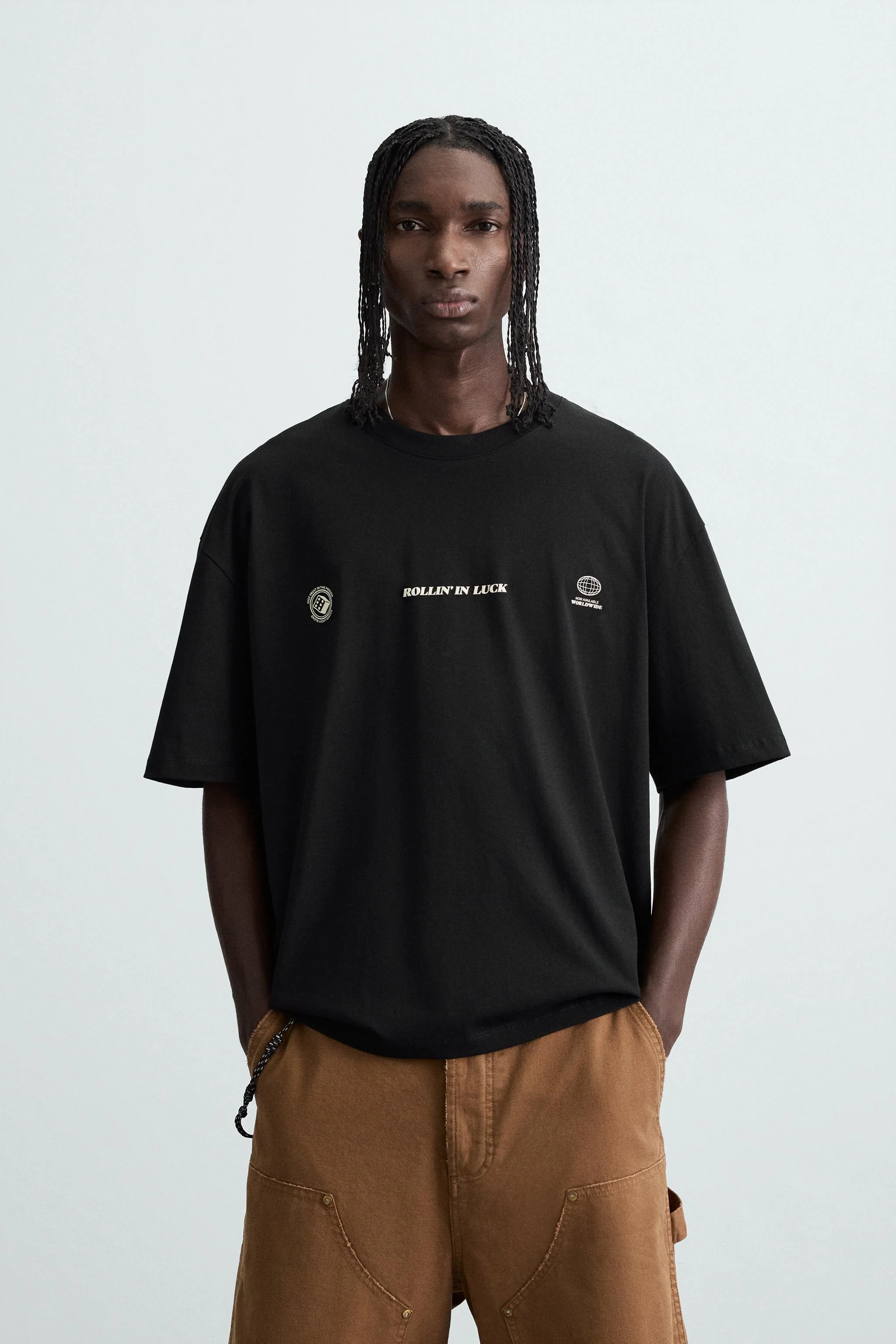 تی‌شرت با طرح تاس