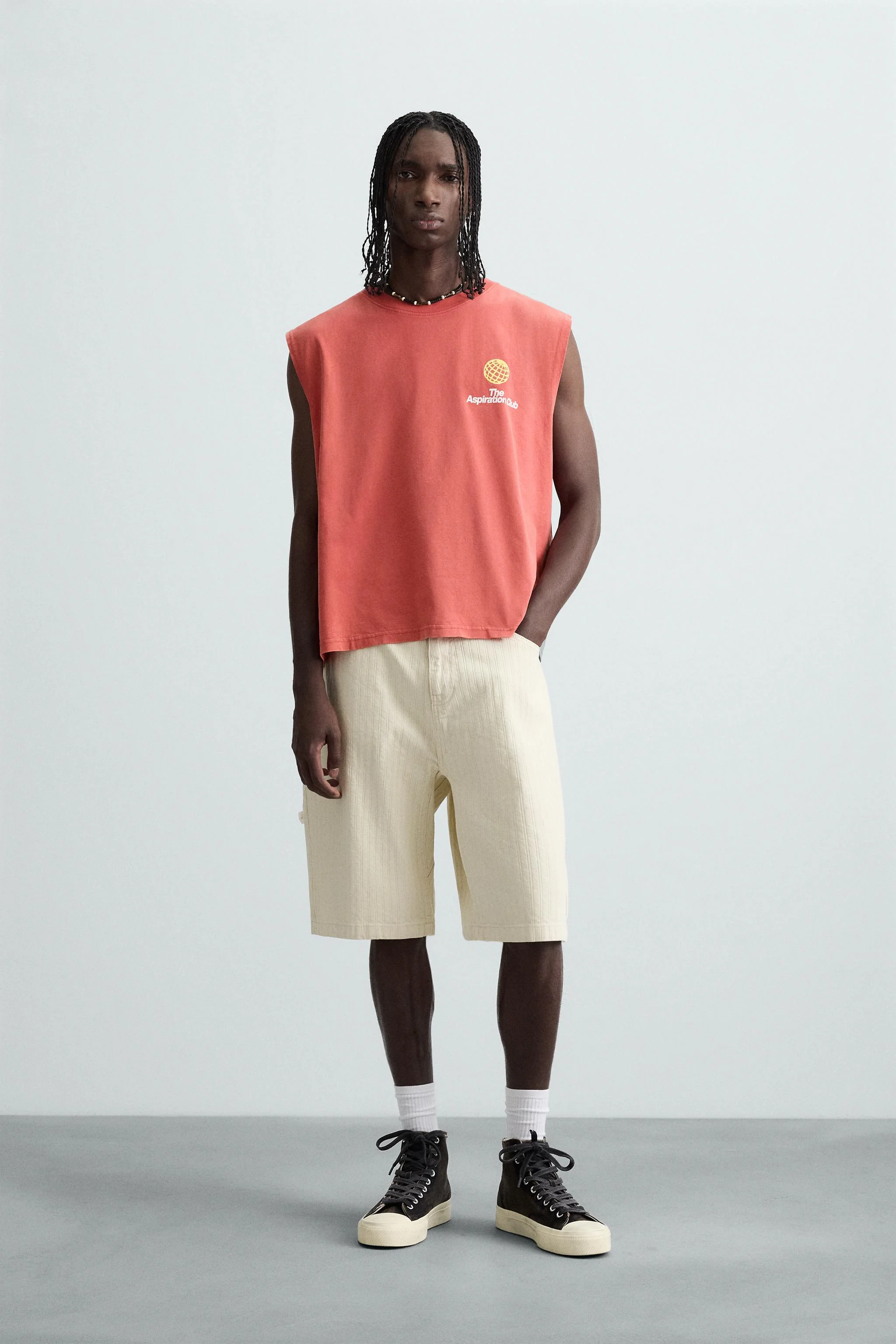 تاپ بافتنی طرح چاپی متضاد