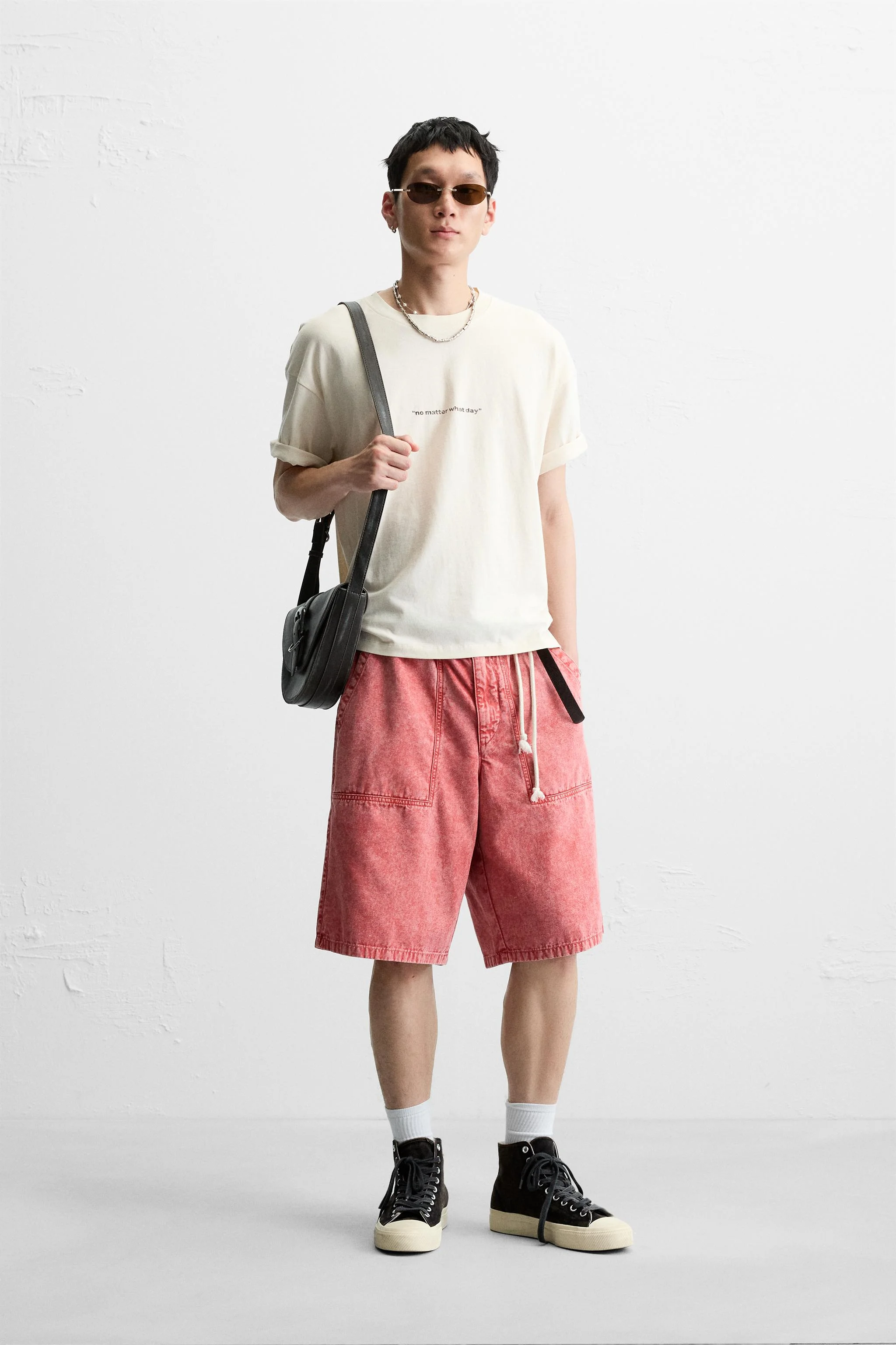 تی شرت طرح چاپی شسته شده