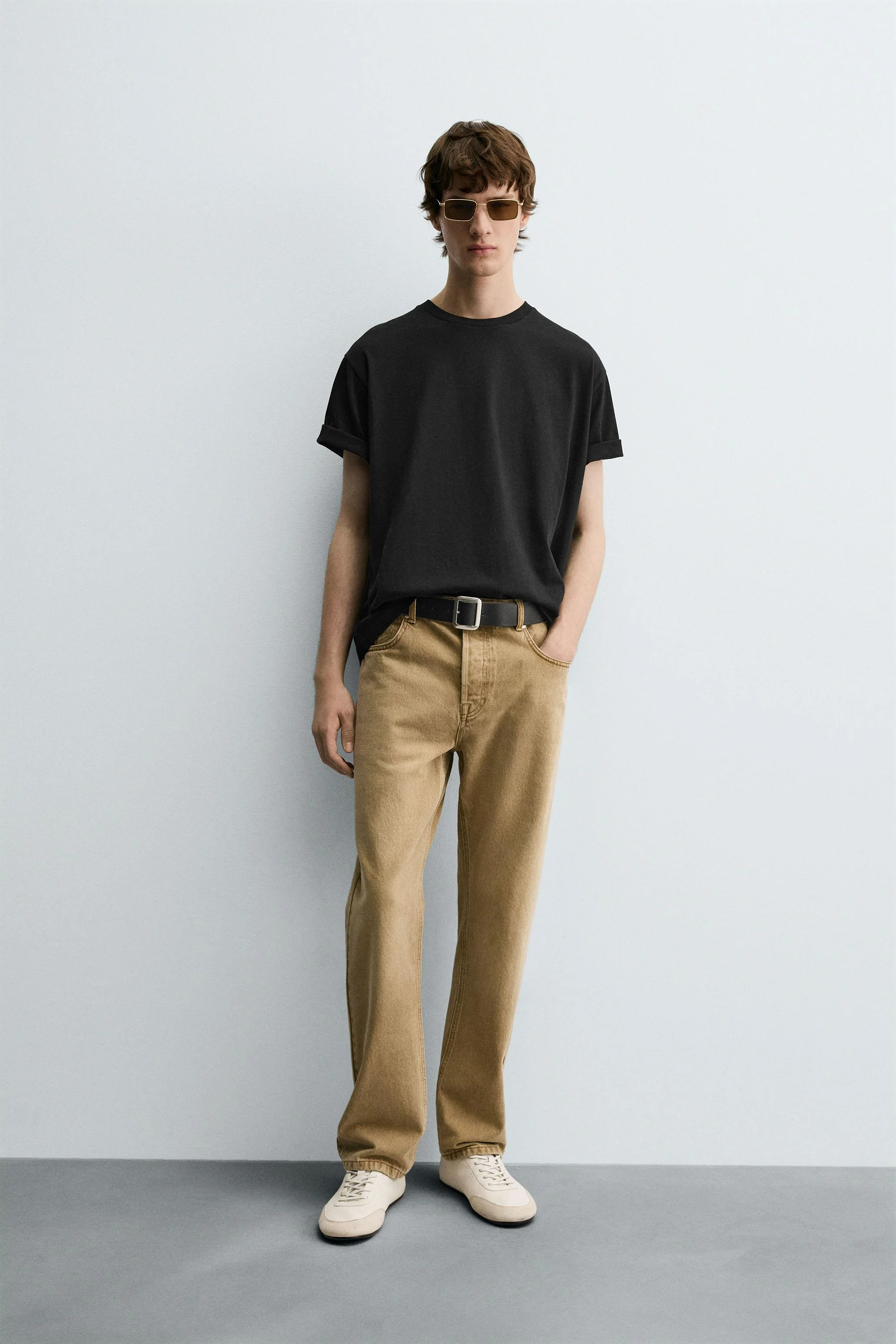 تی شرت طرح دار با چاپ کروکت