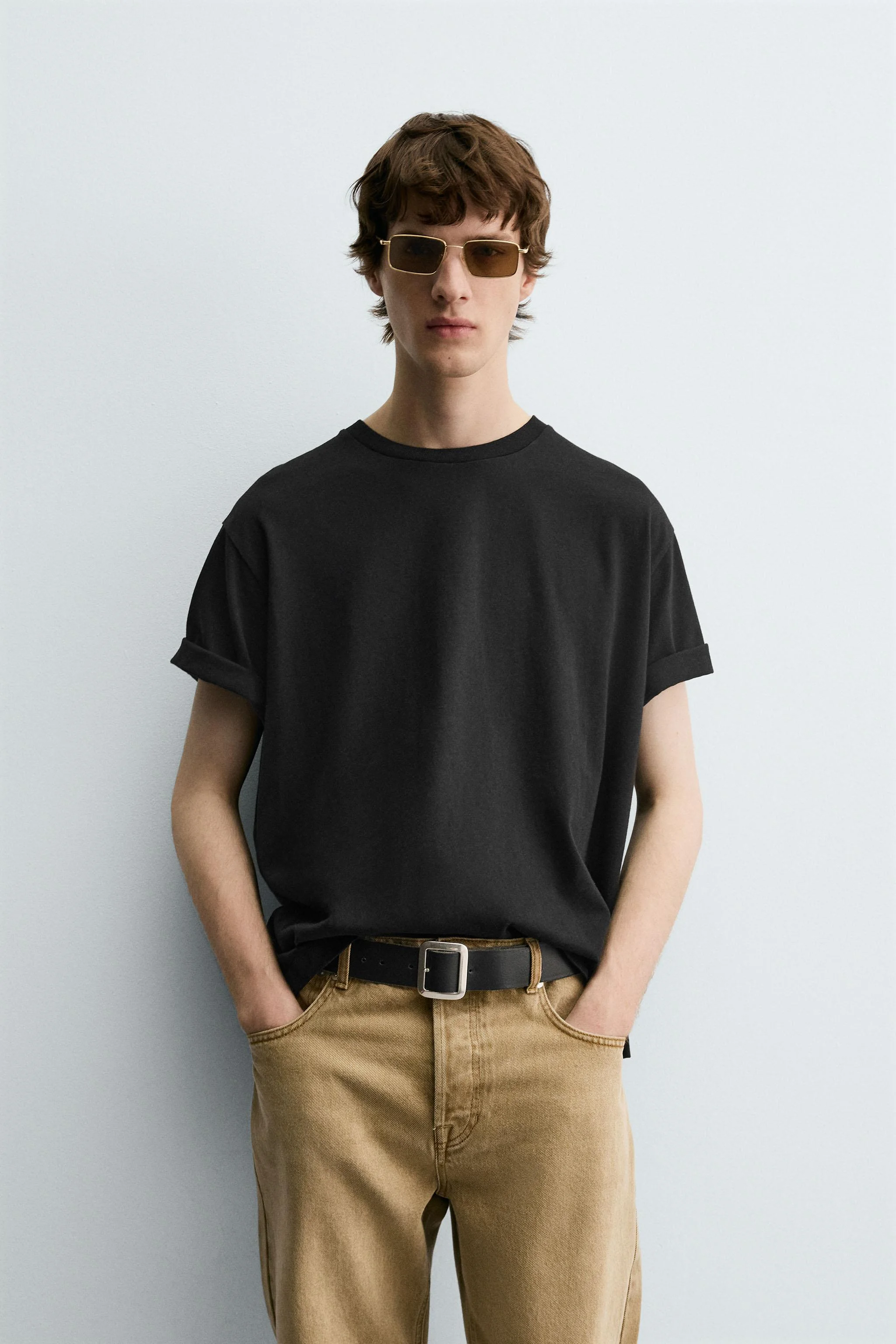 تی شرت طرح دار با چاپ کروکت