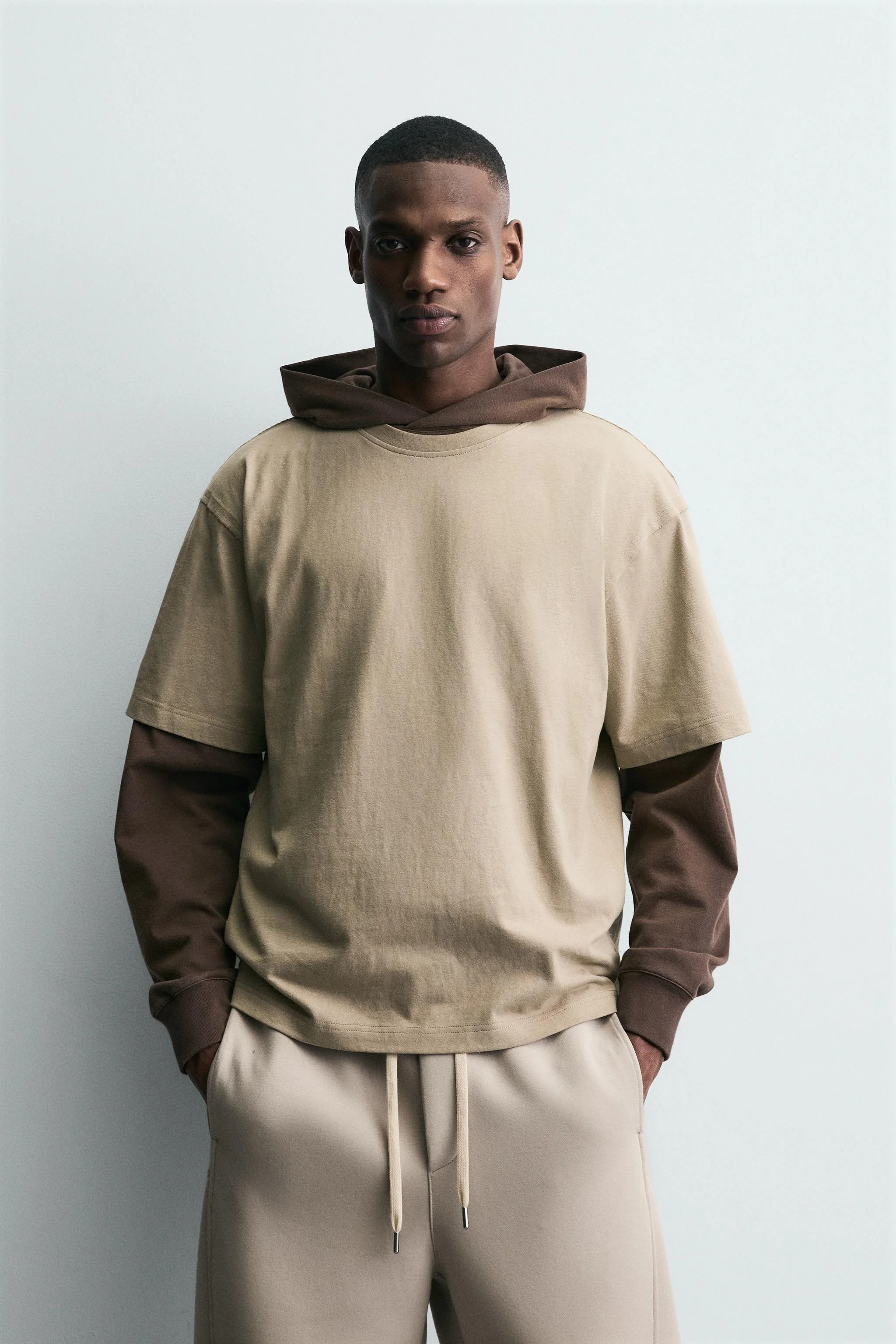 تی شرت سنگین وزن با طرح معکوس