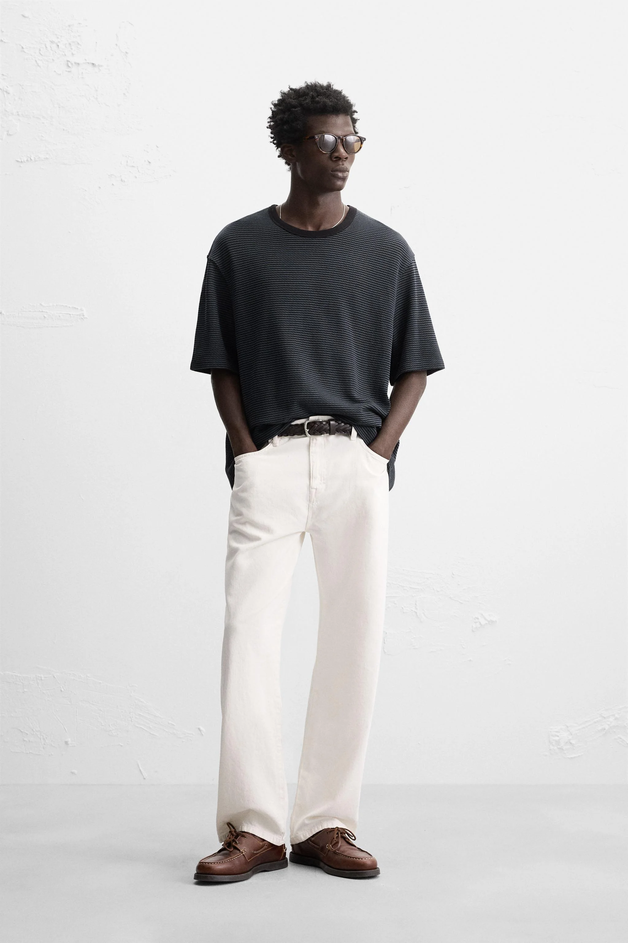 تی شرت ژاکارد راه راه