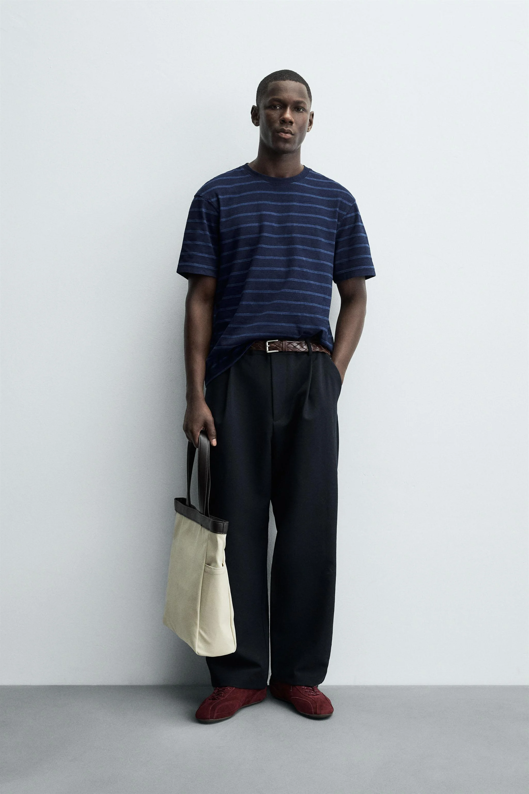 تی شرت راه راه ژاکارد تی شرت راه راه ژاکارد