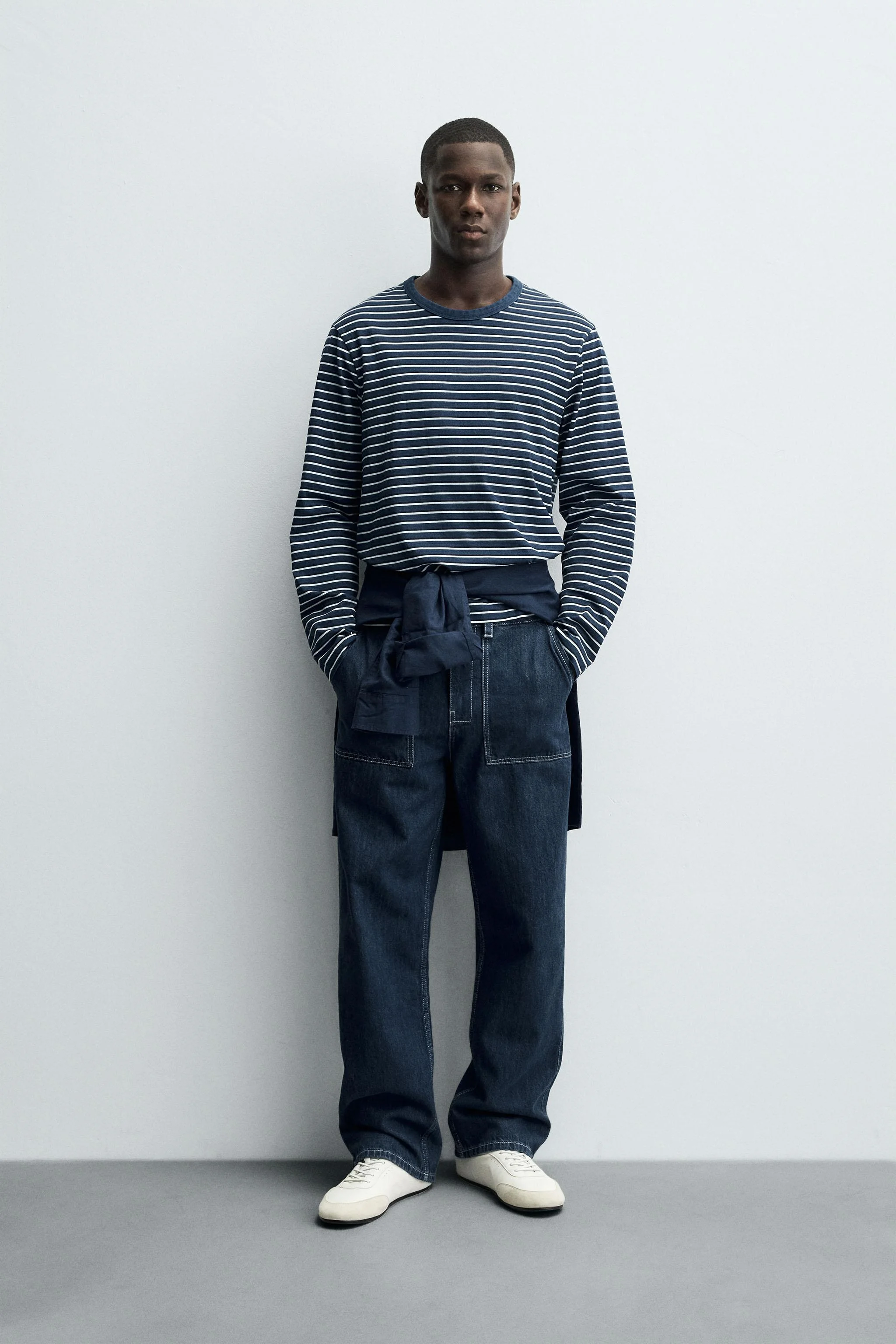 تی شرت ژاکارد راه راه