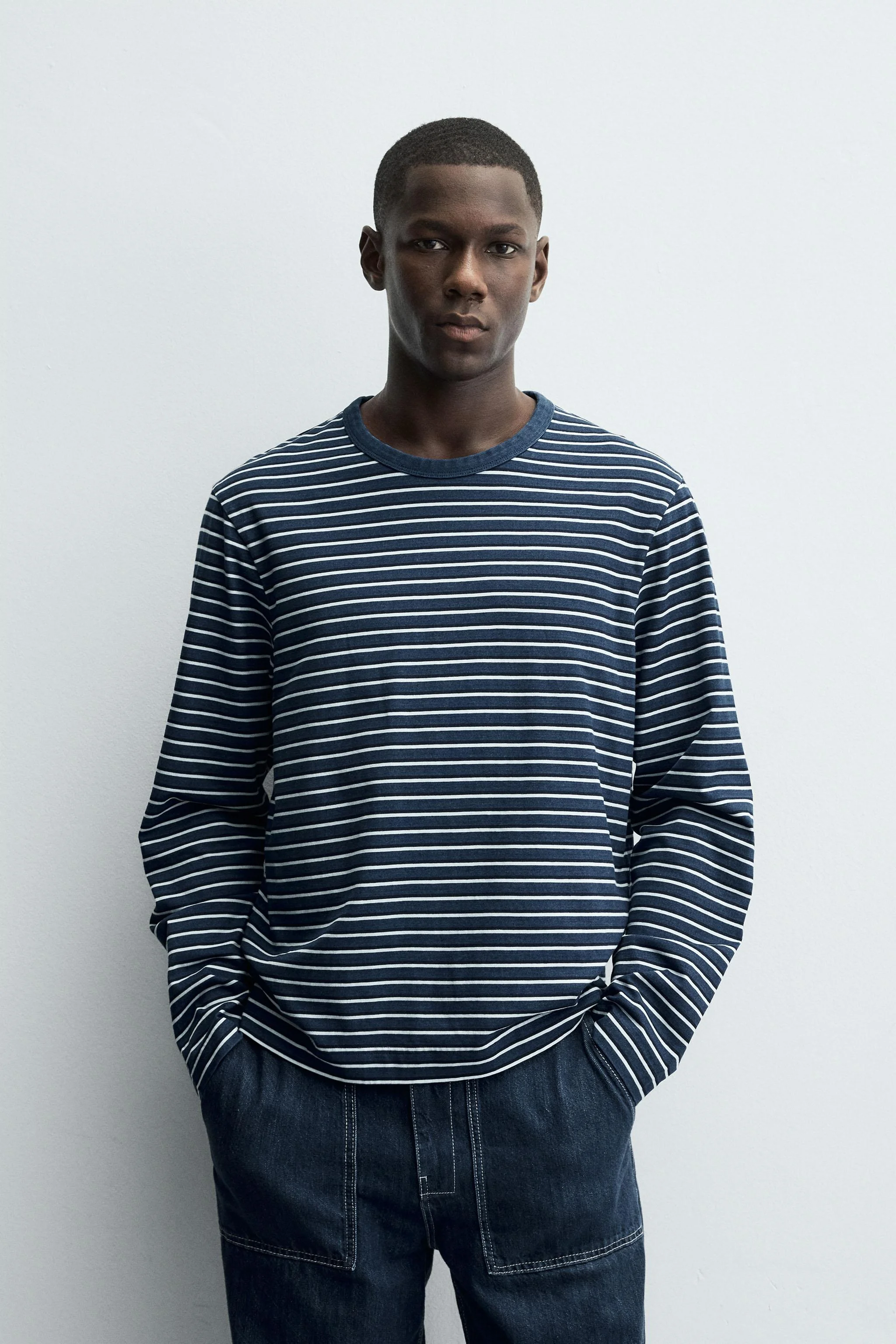 تی شرت ژاکارد راه راه