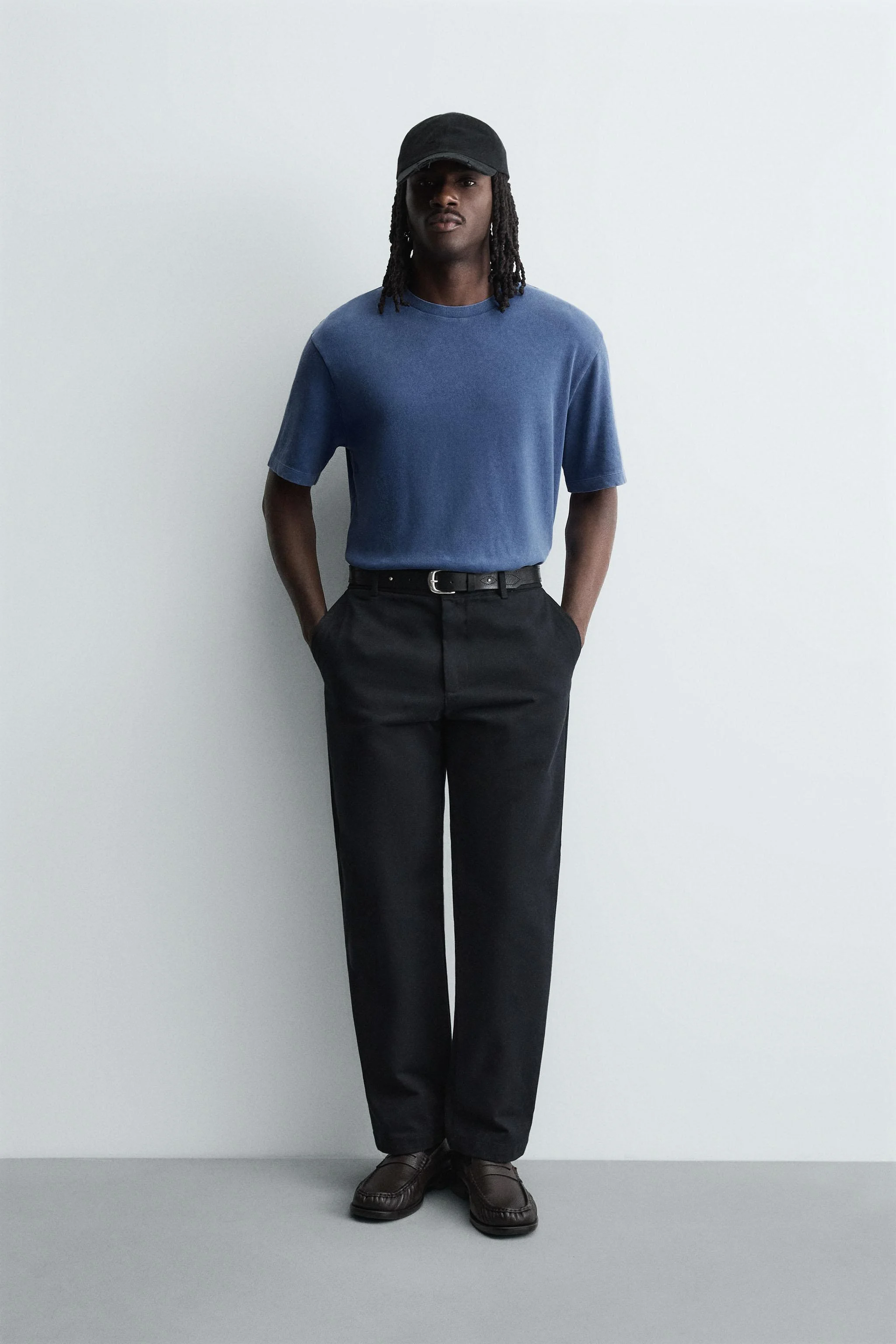 تی شرت بافتنی مدل جعبه ای تی شرت بافتنی مدل جعبه ای