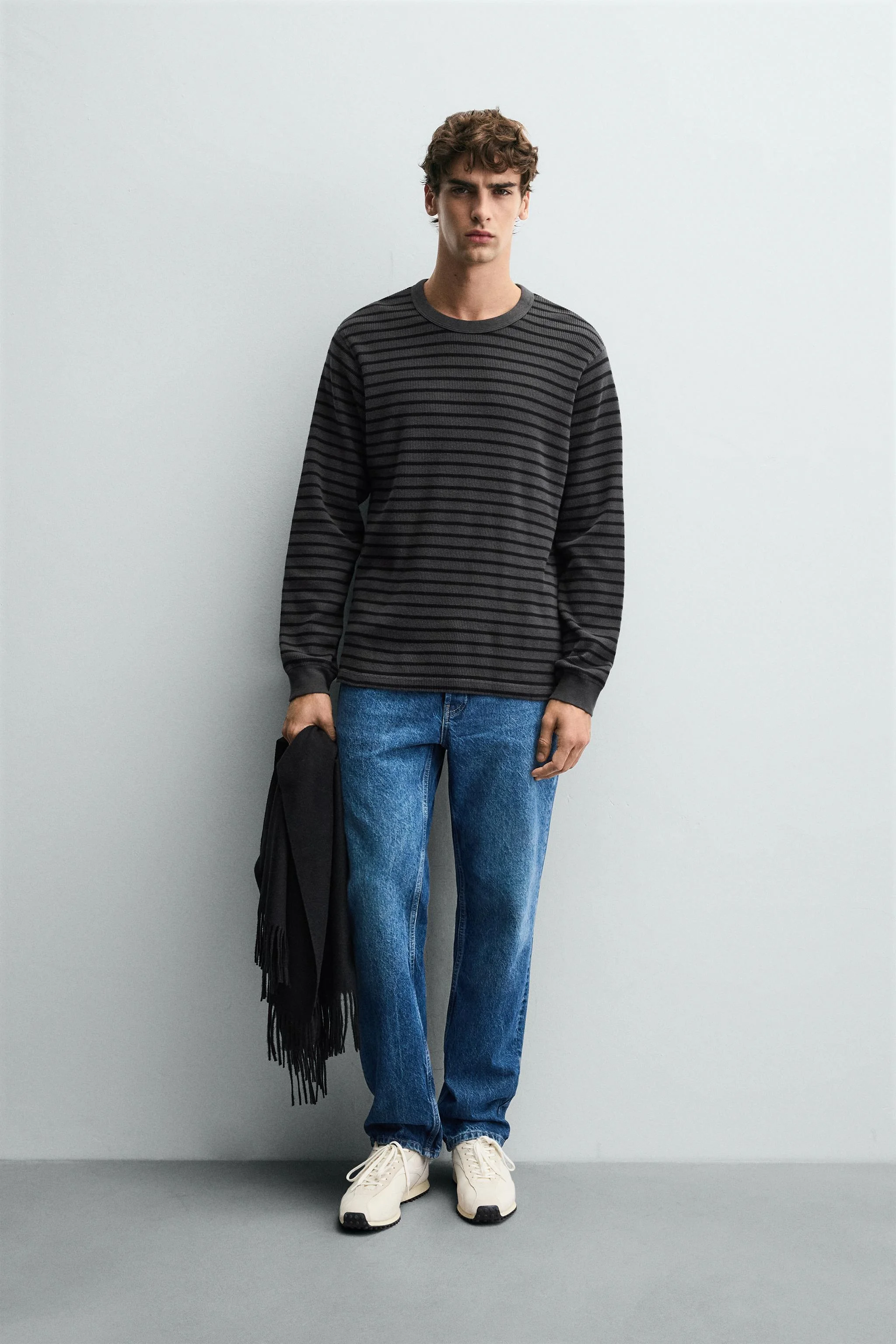 تی شرت بافت وافل ساده تی شرت بافت وافل ساده