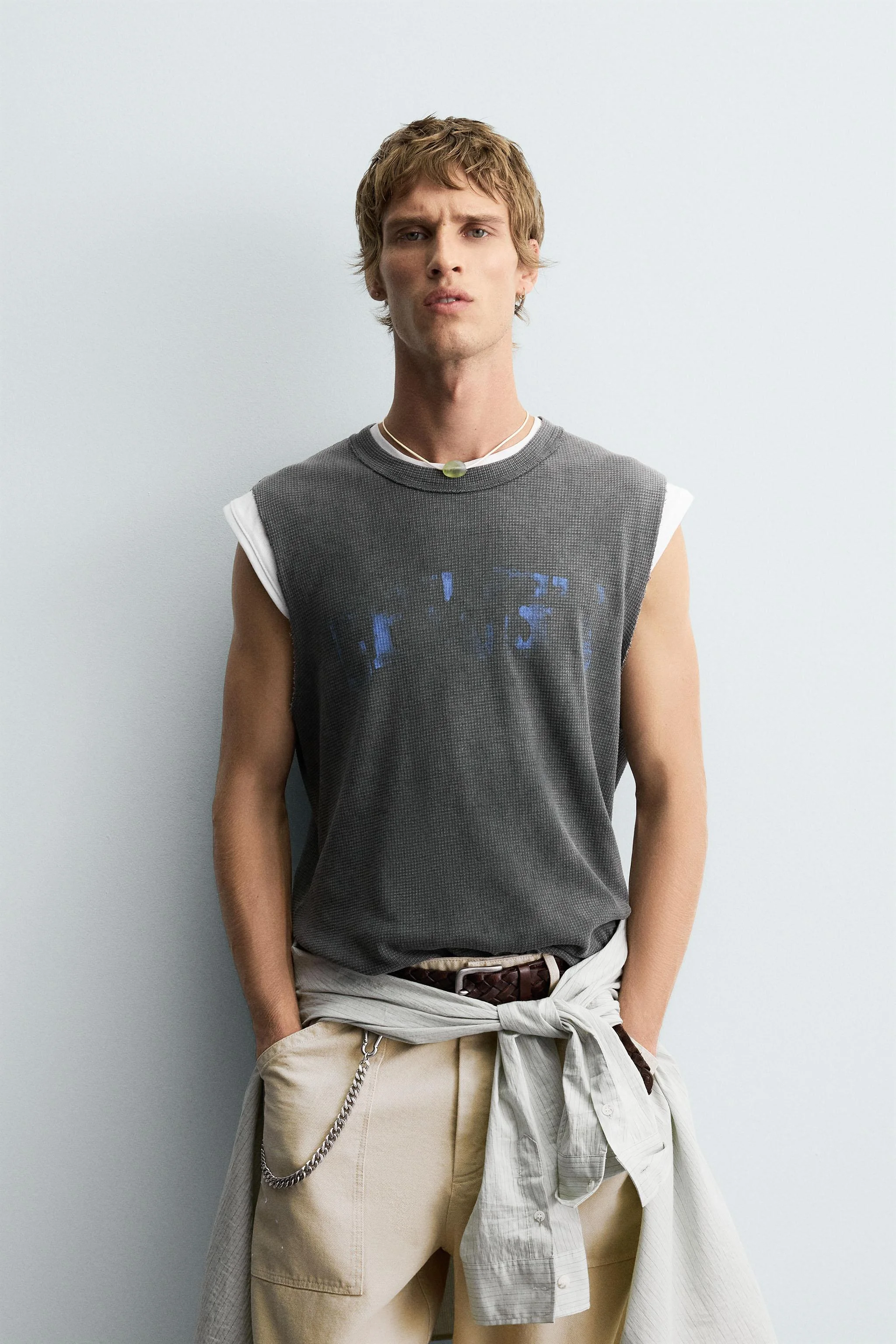 تاپ بافتنی طرح دار