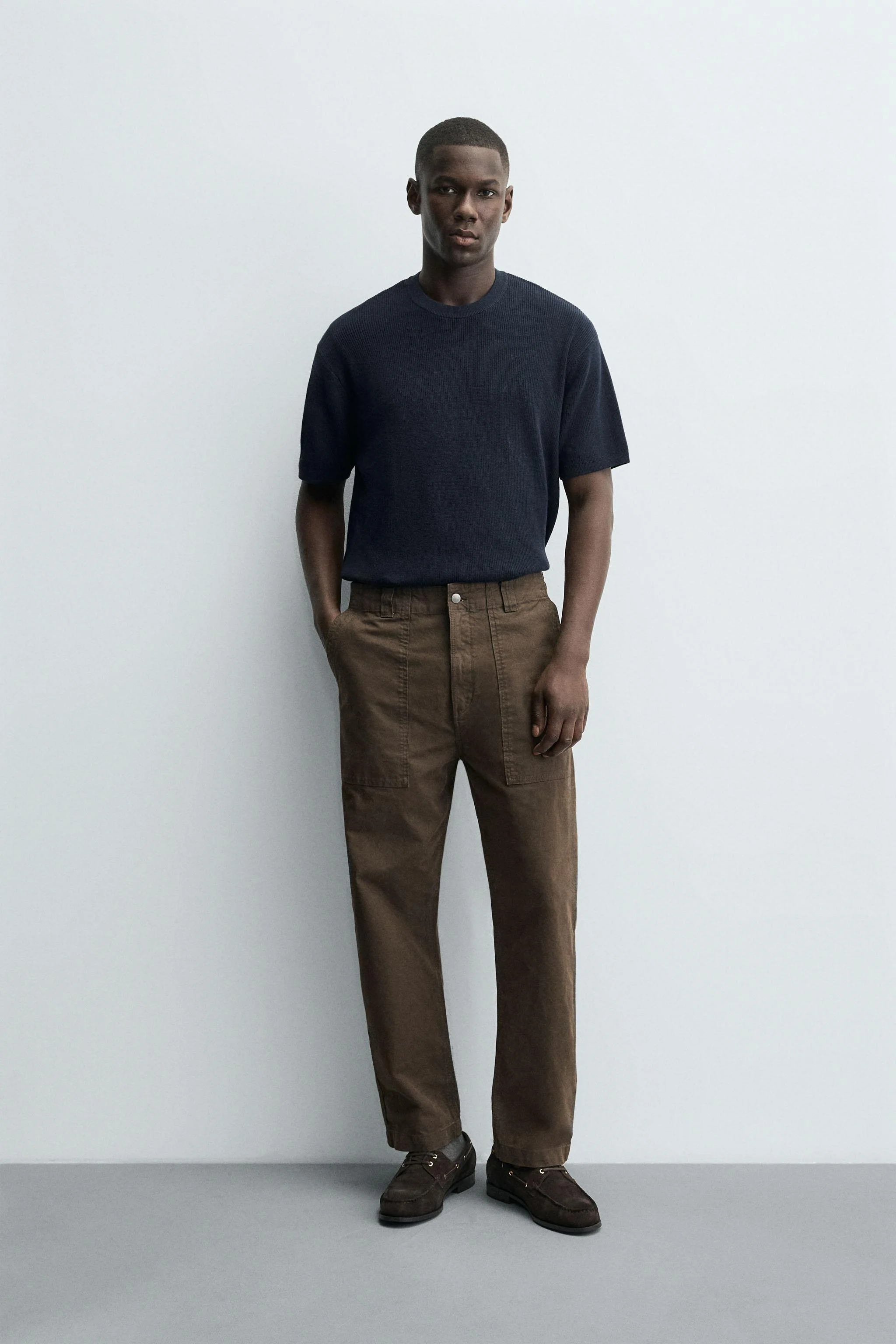 تی شرت بافتنی ساده