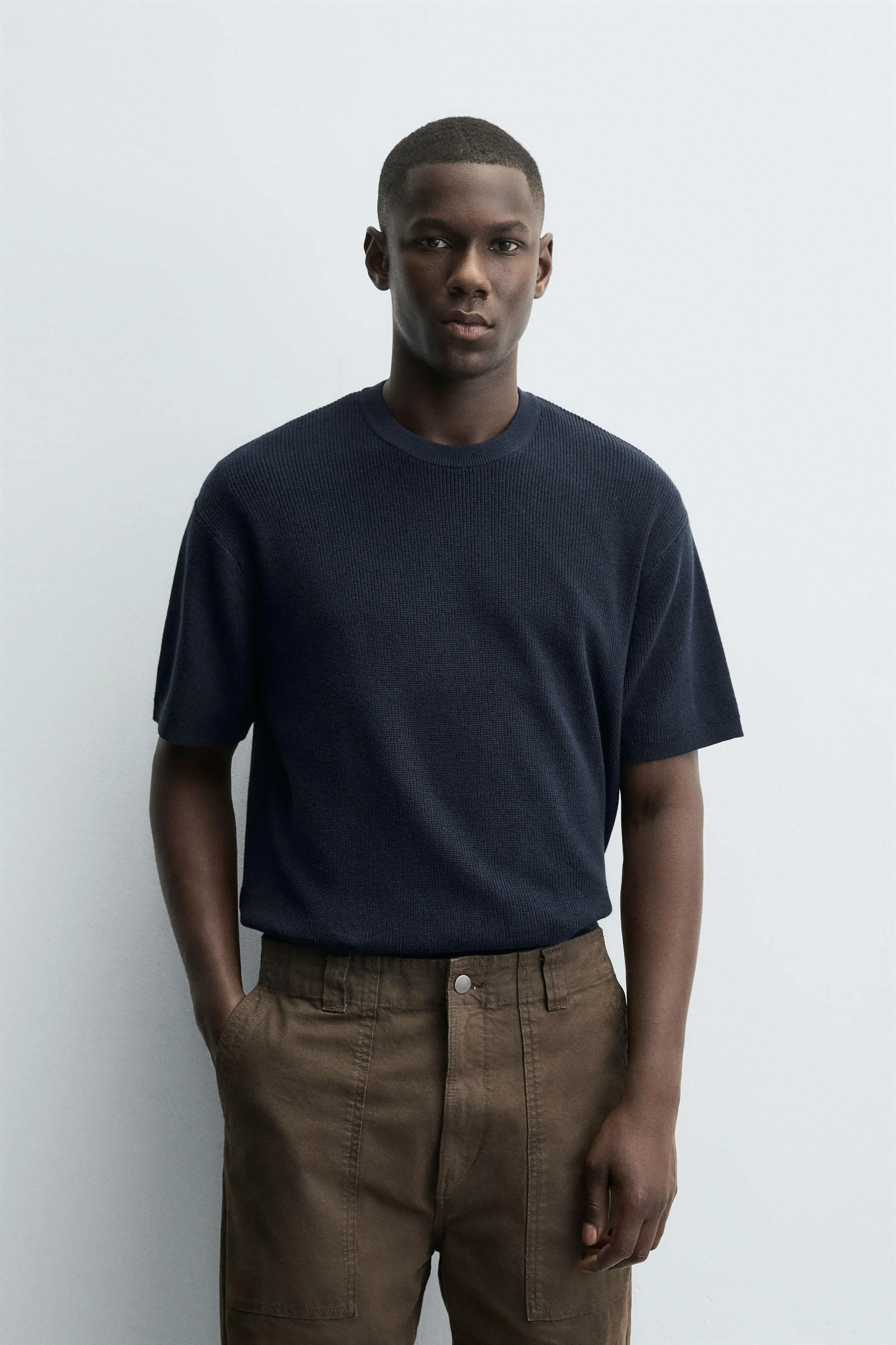 تی شرت بافتنی ساده تی شرت بافتنی ساده