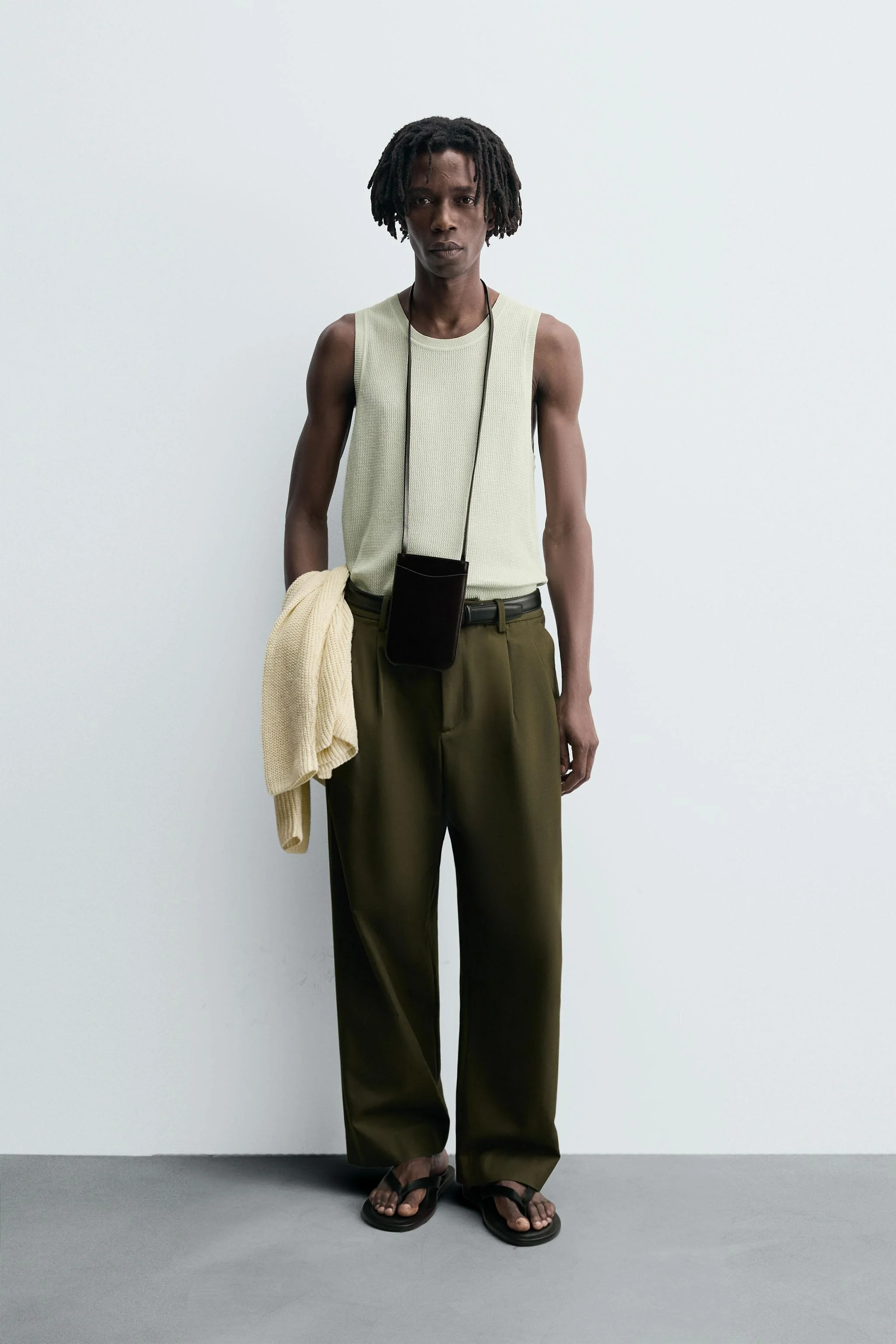 تاپ بافتنی با بافت خاص