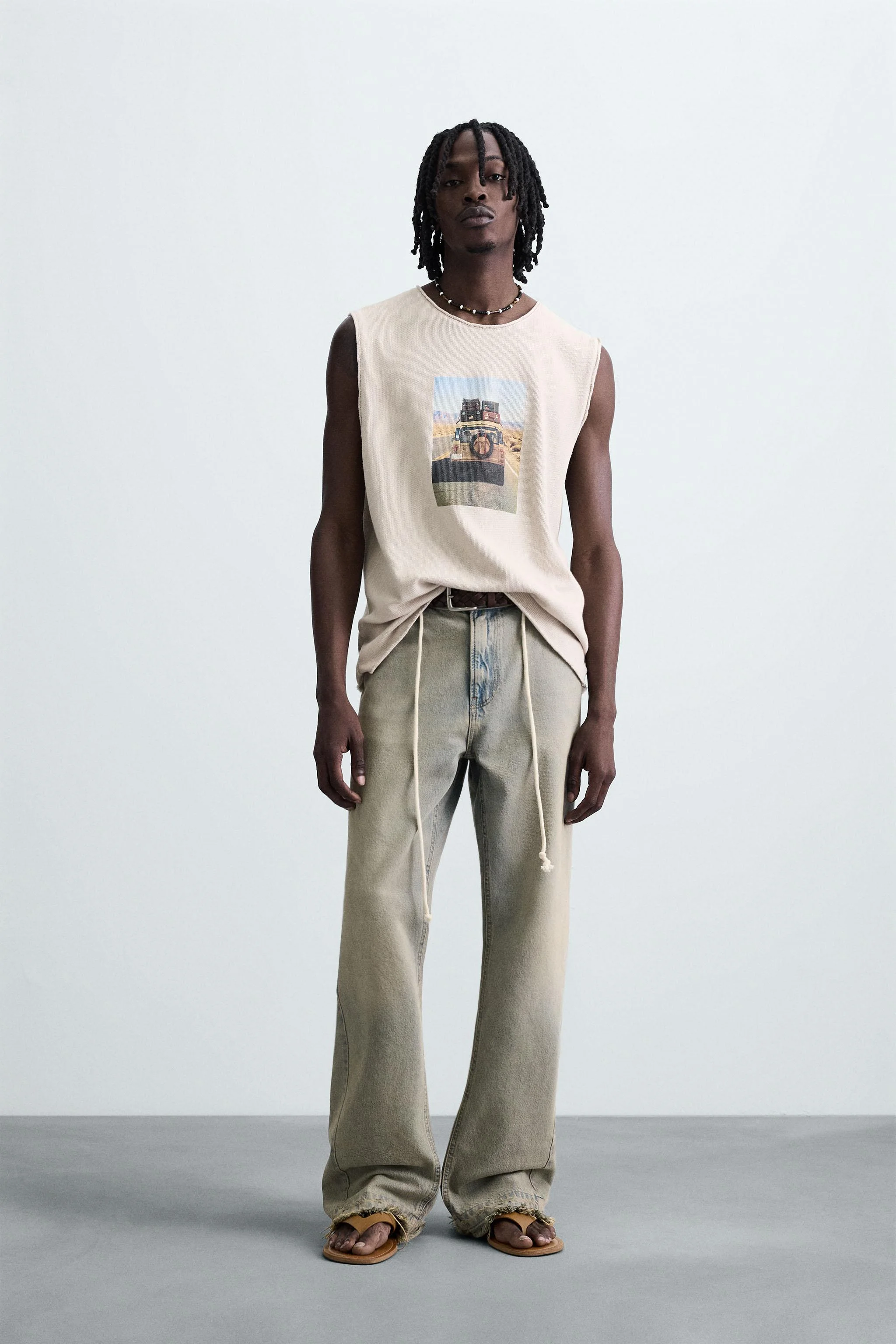 تاپ بافتنی طرح‌دار