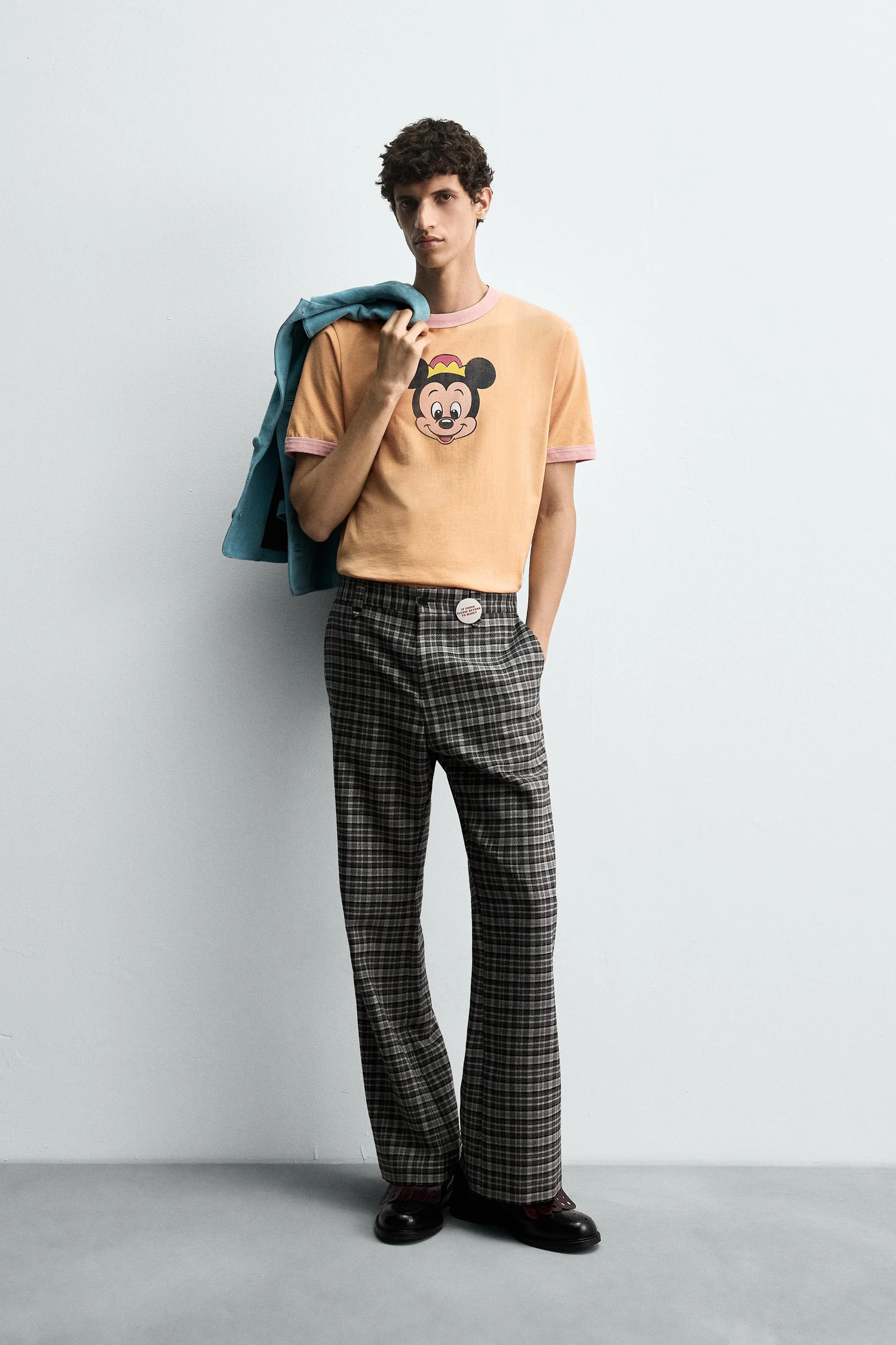 تی شرت MORTY HARRY LAMBERT FOR ZARA X DISNEY