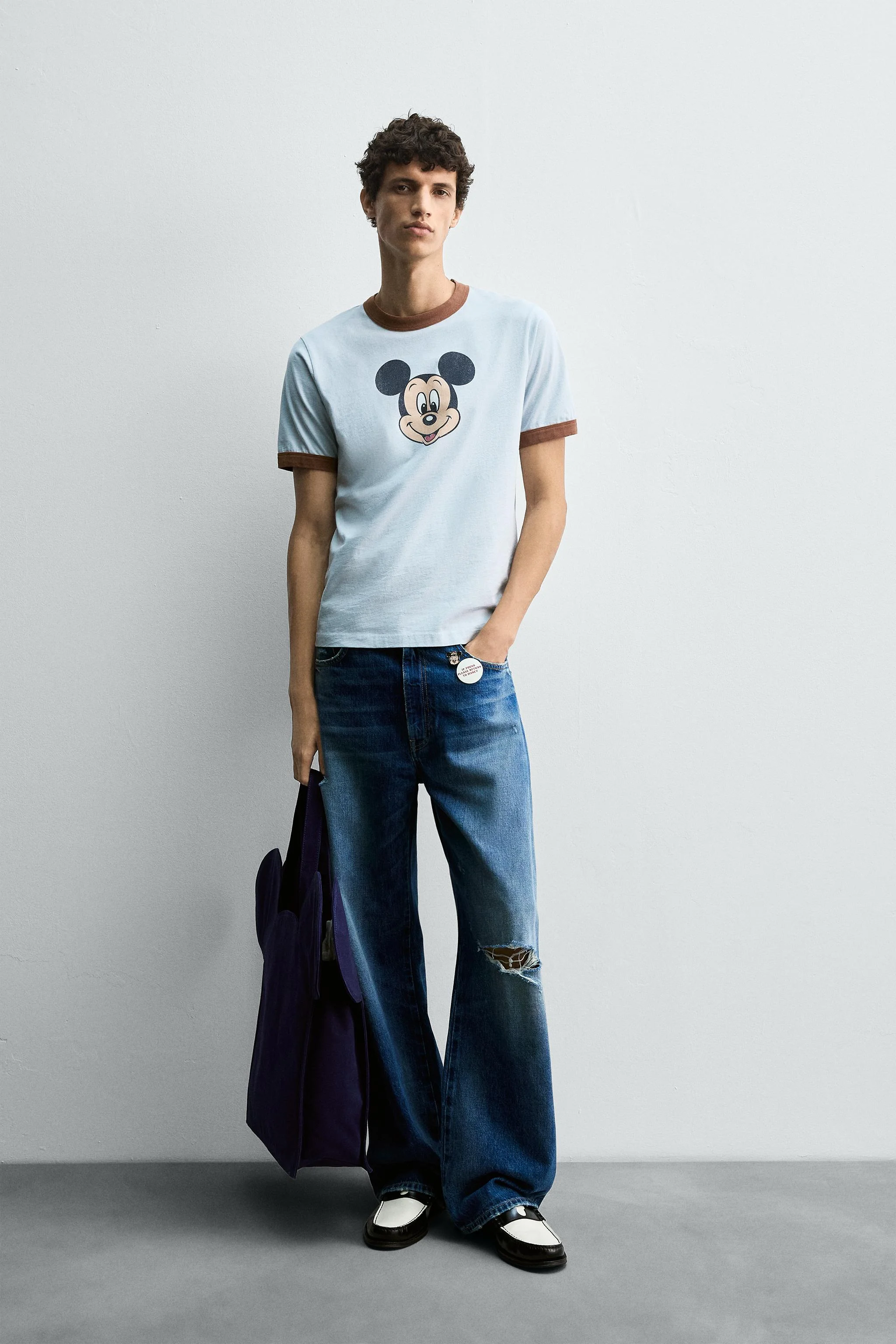 تی شرت میکی موس هری لمبرت برای زارا ایکس دیزنی