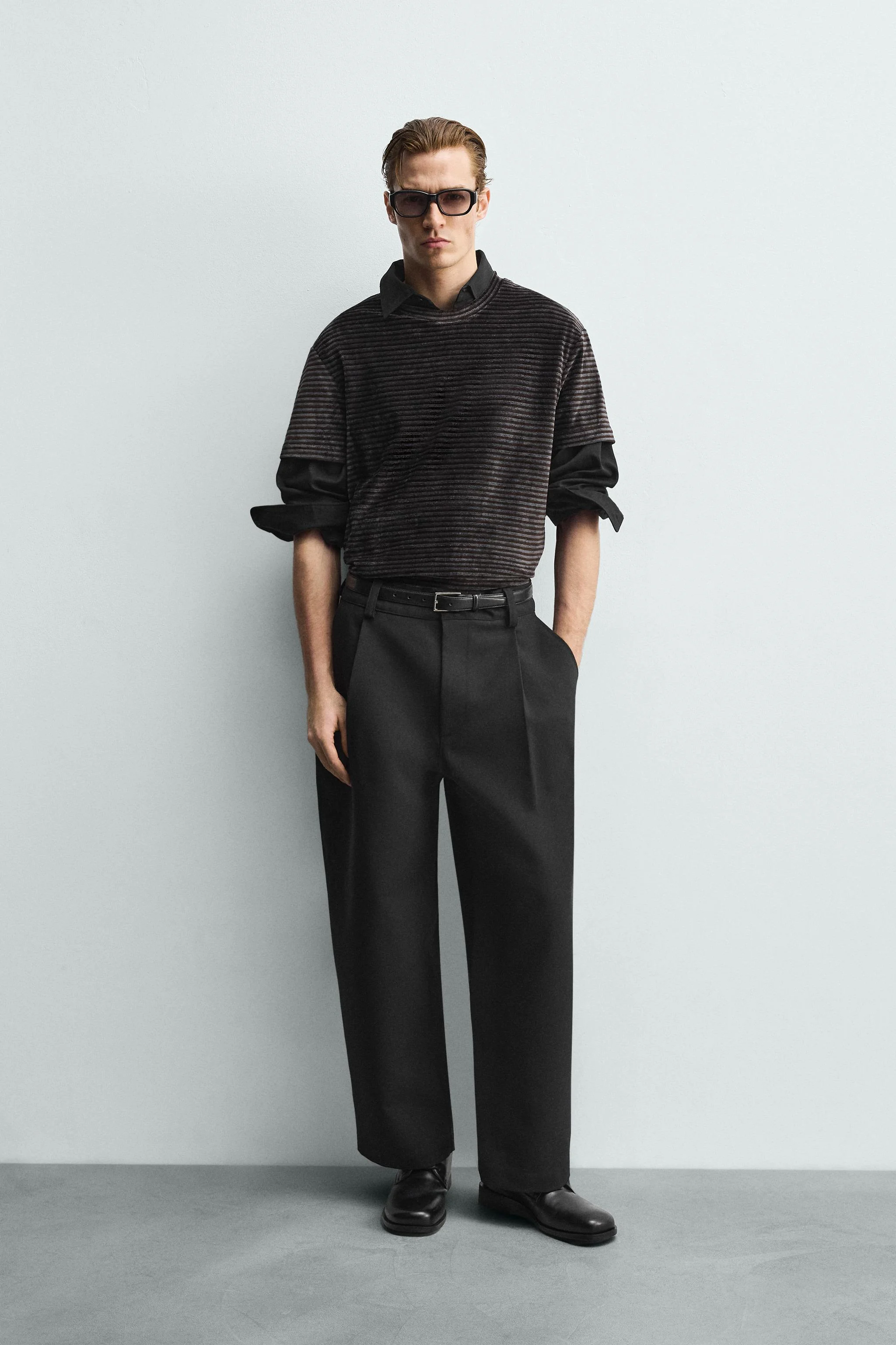 تیشرت بافتدار شسته شده تیشرت بافتدار شسته شده