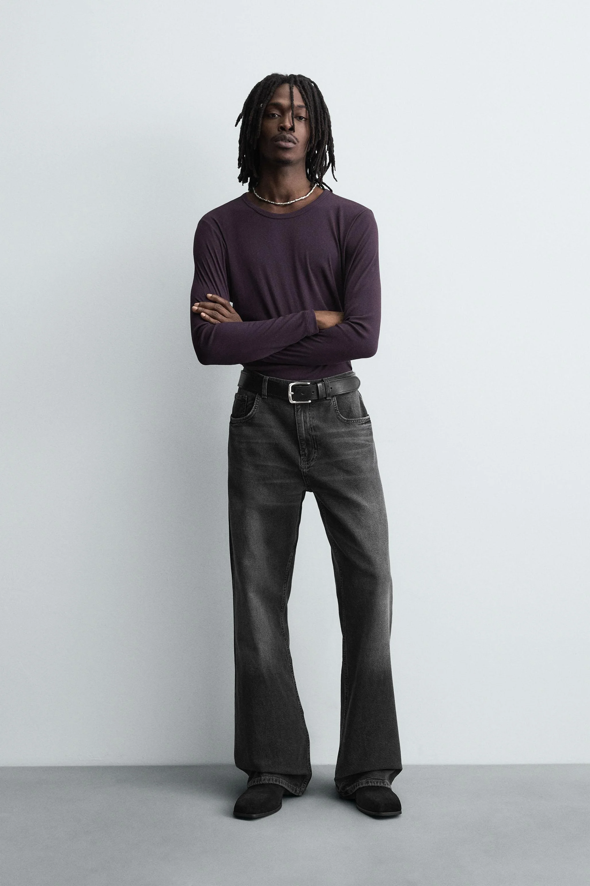 شلوار جین دمپا گشاد